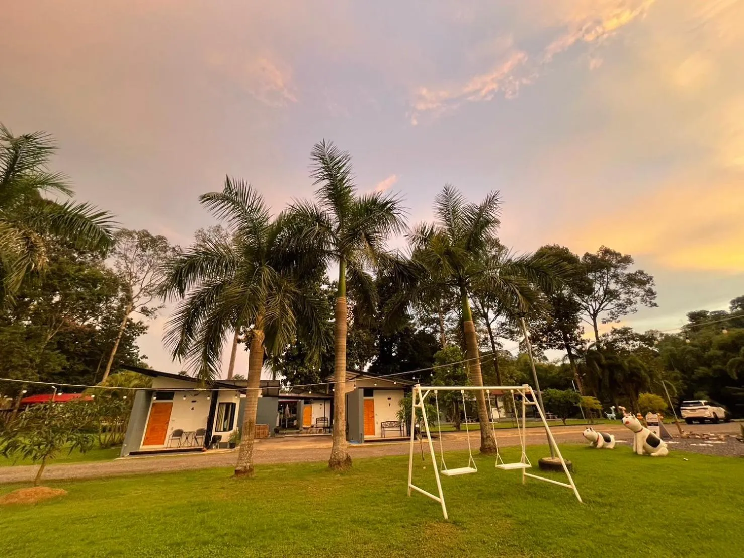 Children play ground in Suptara Resort