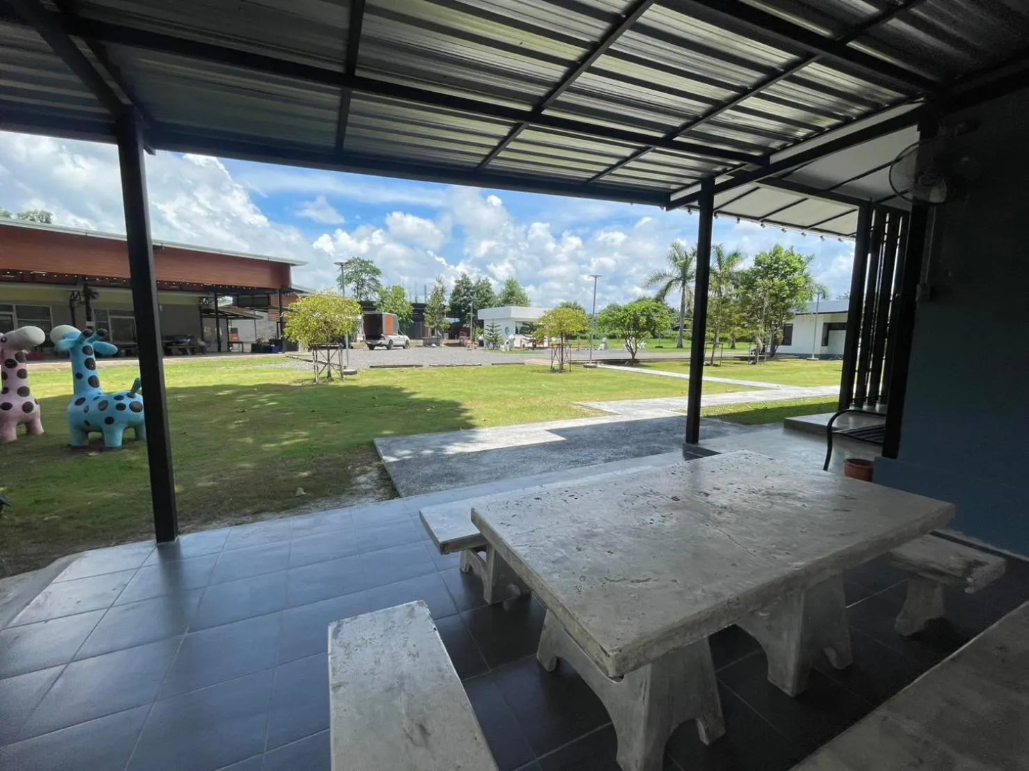 Seating area in Suptara Resort
