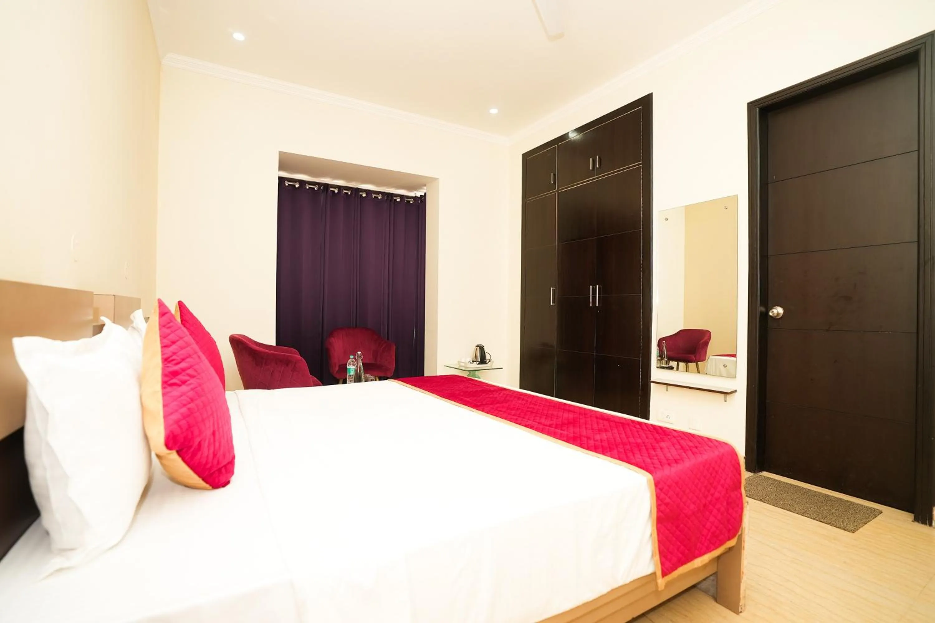 Bed in HOTEL A.P RESIDENCY