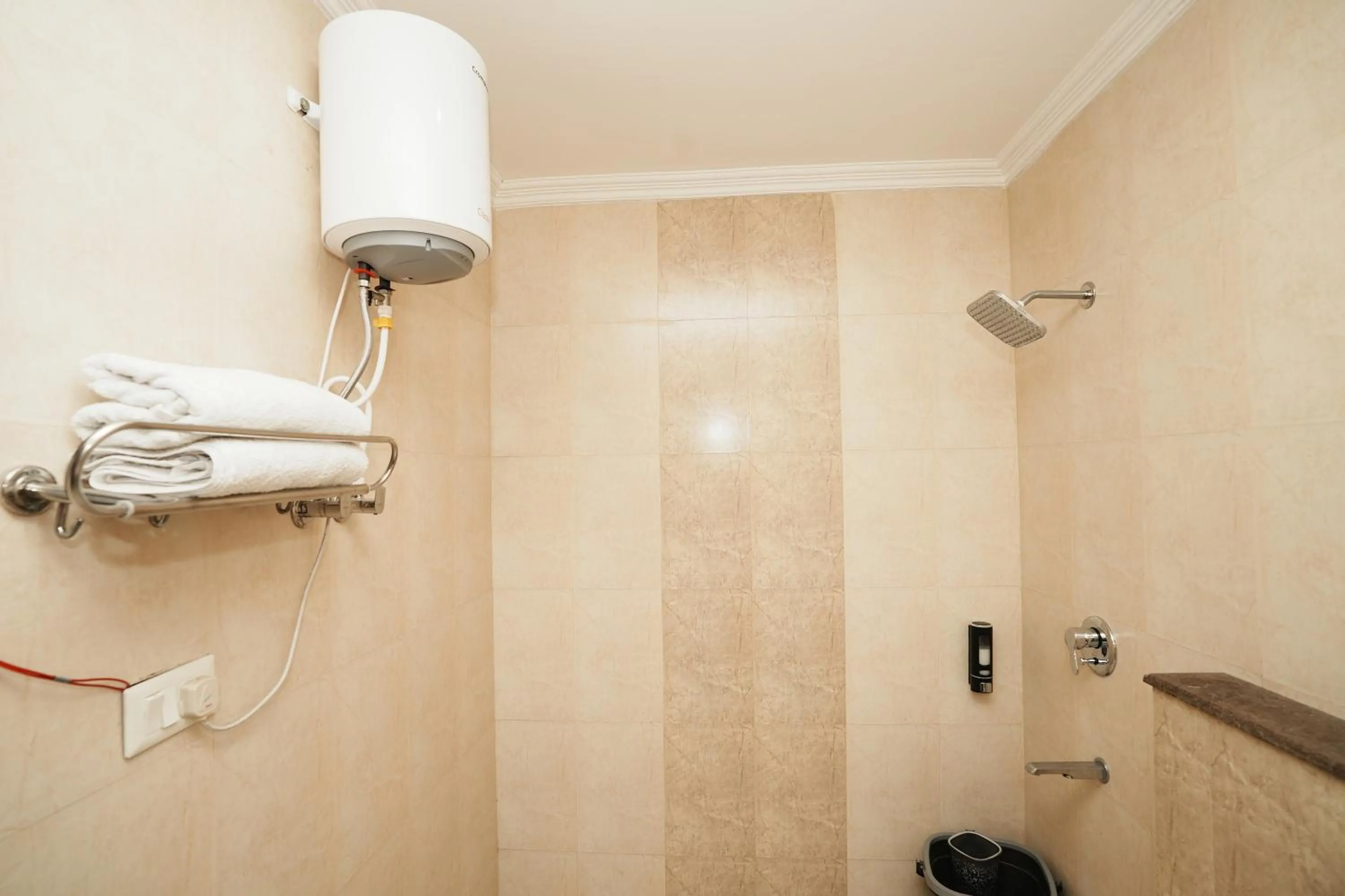 Shower in HOTEL A.P RESIDENCY