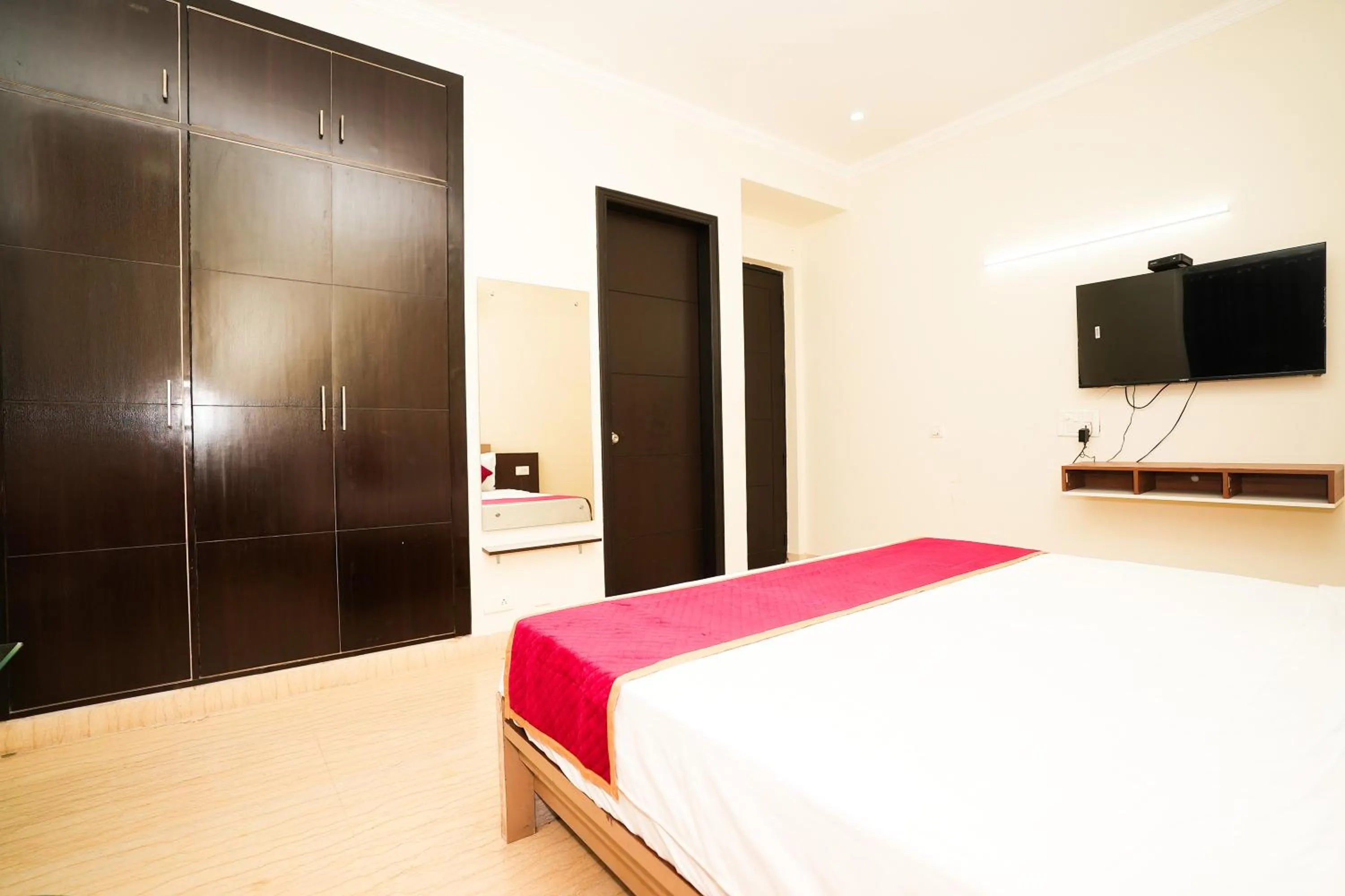 Bed in HOTEL A.P RESIDENCY