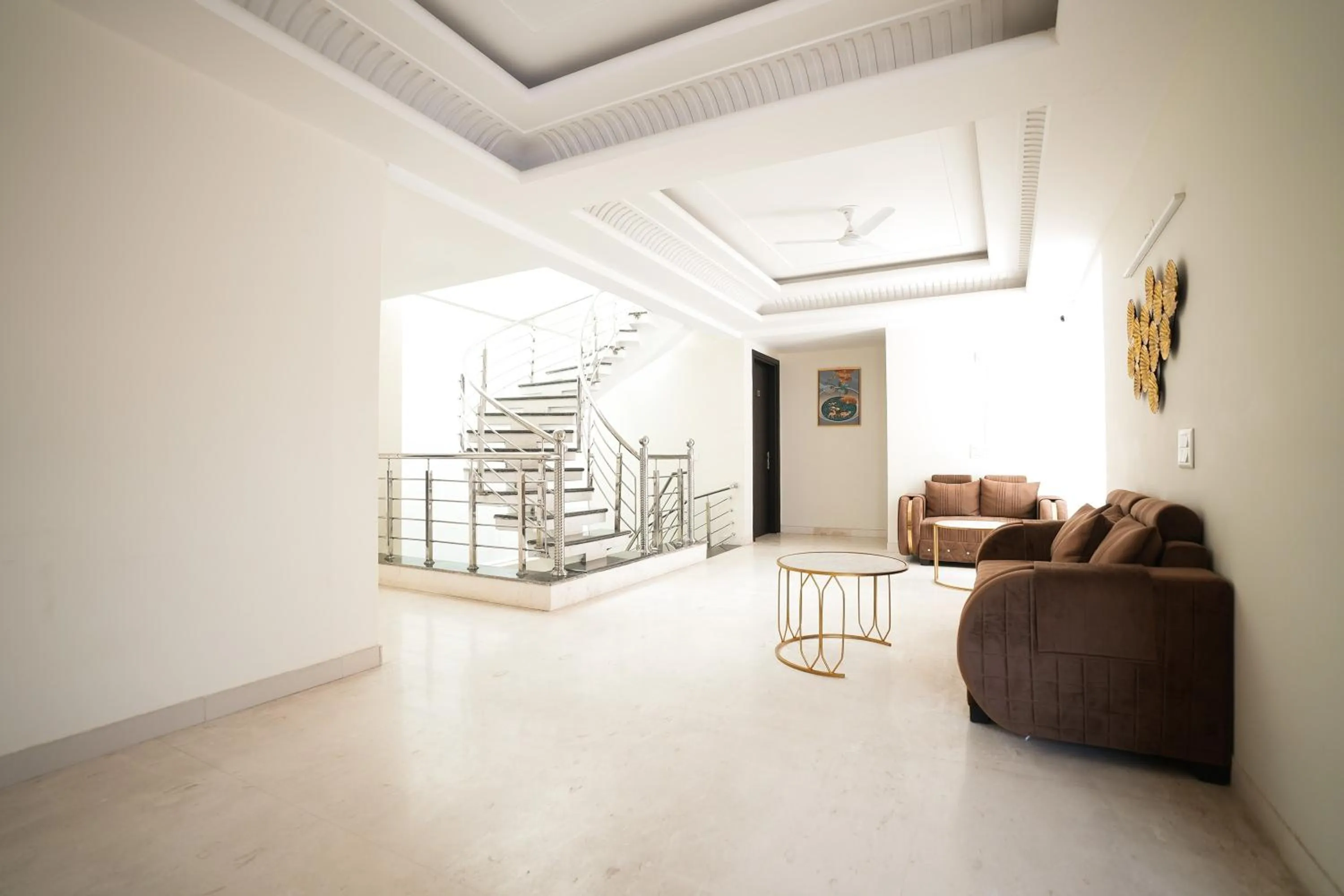 Seating area in HOTEL A.P RESIDENCY