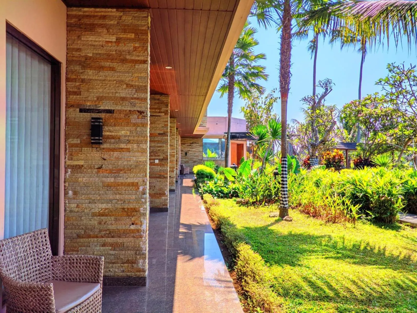 Garden in Villa Rancabango Hotel & Resort Garut