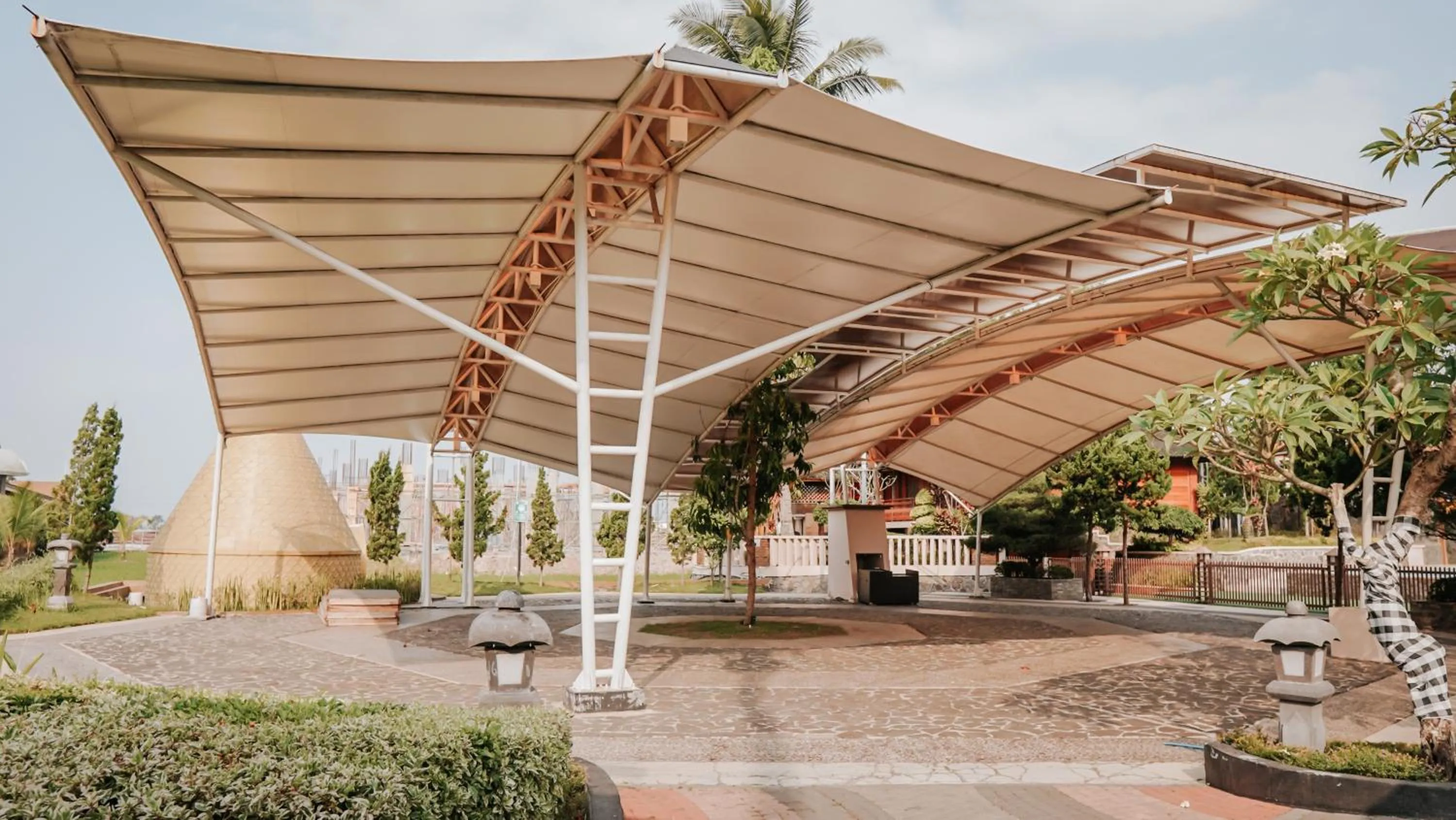 Garden in Villa Rancabango Hotel & Resort Garut