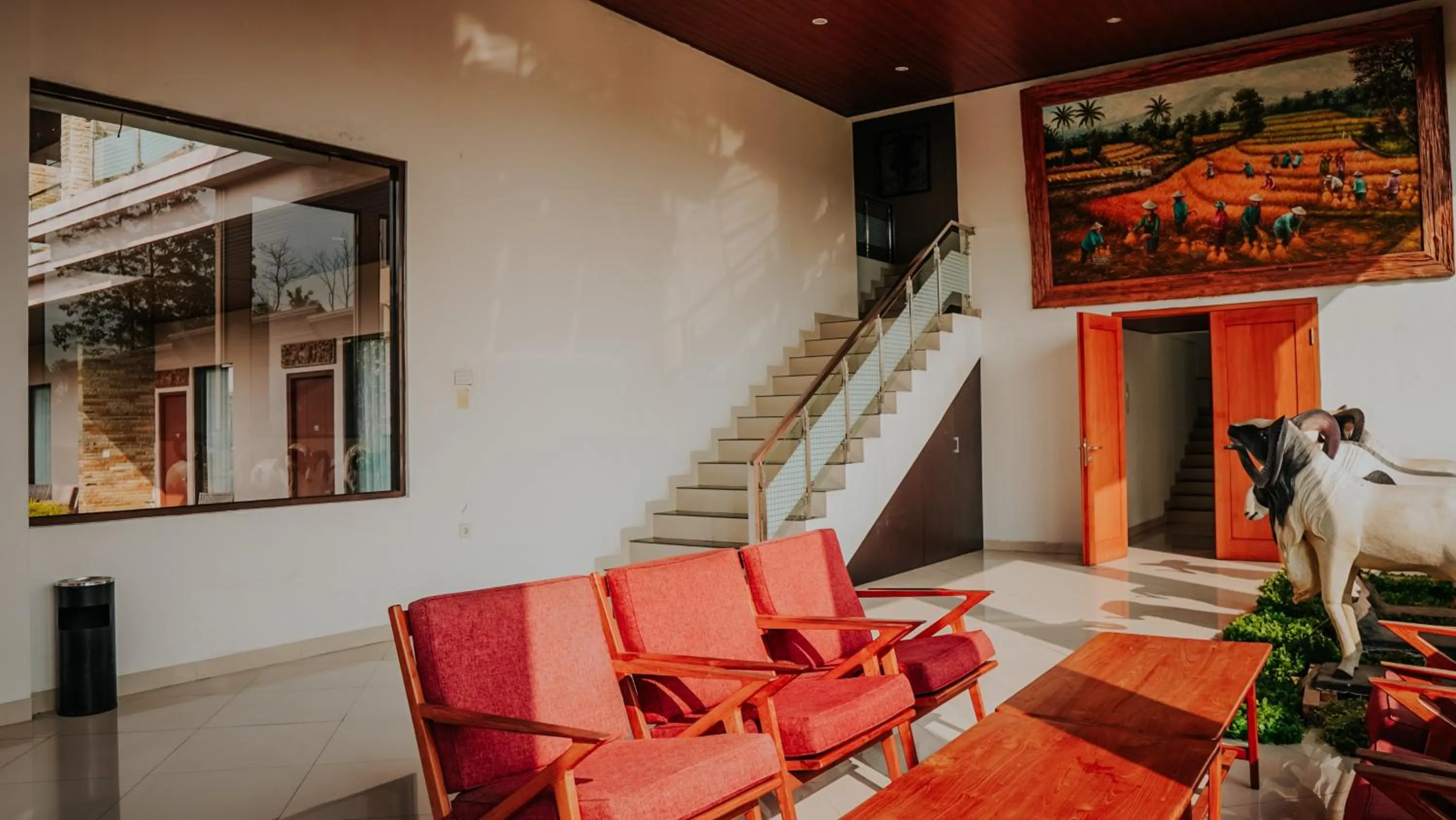 Lobby or reception in Villa Rancabango Hotel & Resort Garut