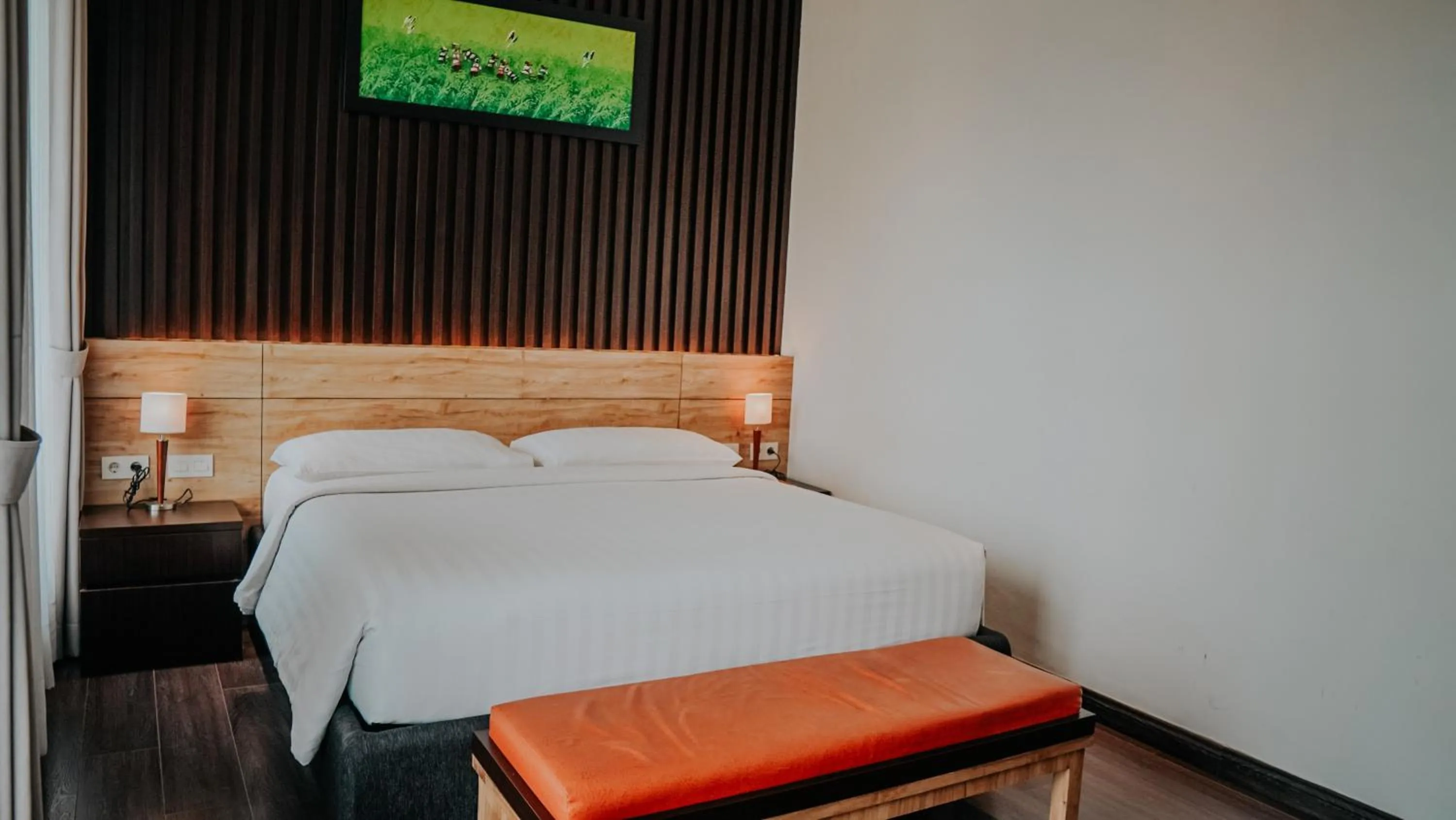 Bed in Villa Rancabango Hotel & Resort Garut