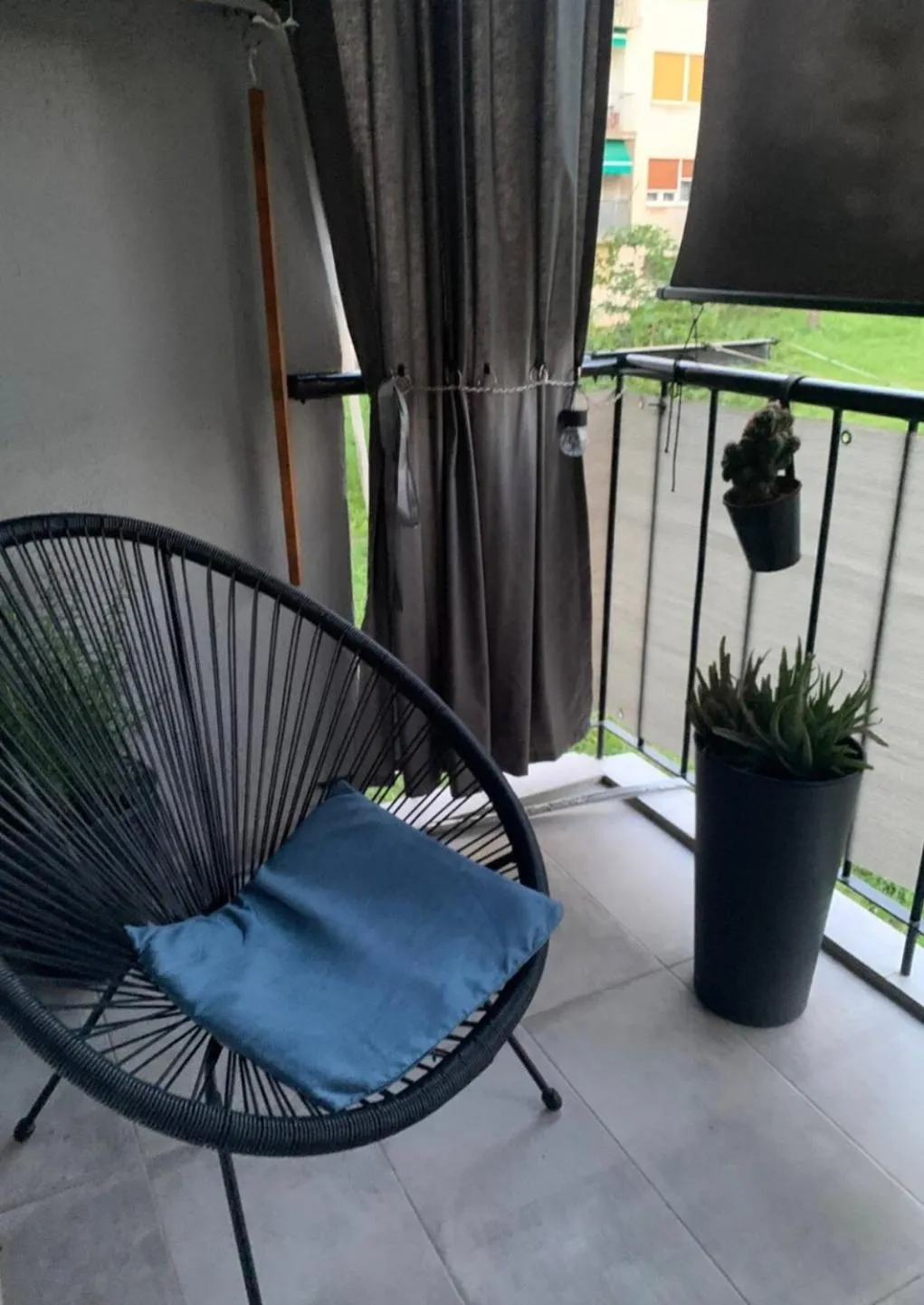 Balcony/Terrace in City apartment Blue Vibes