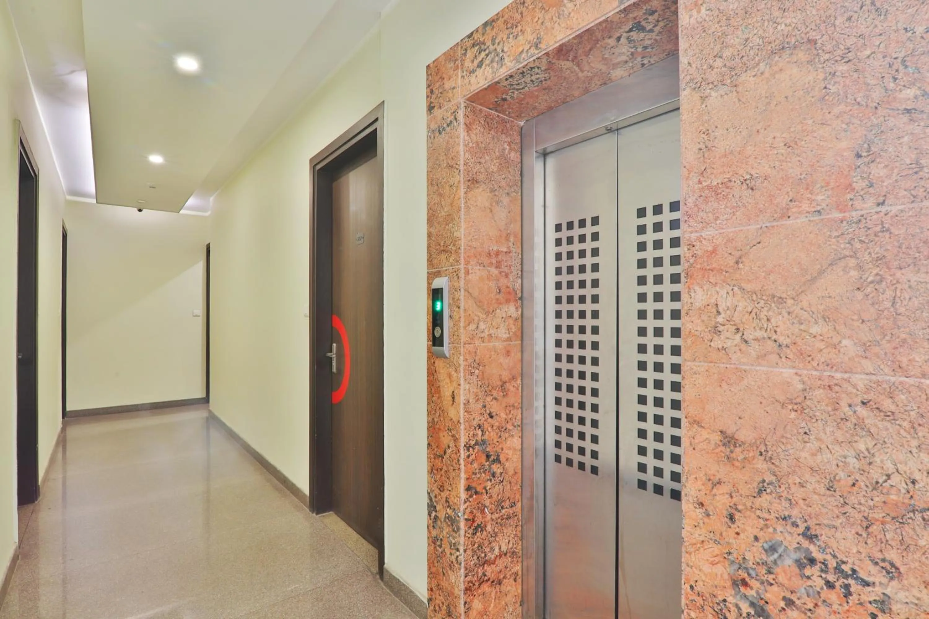 elevator in Hotel Aarya