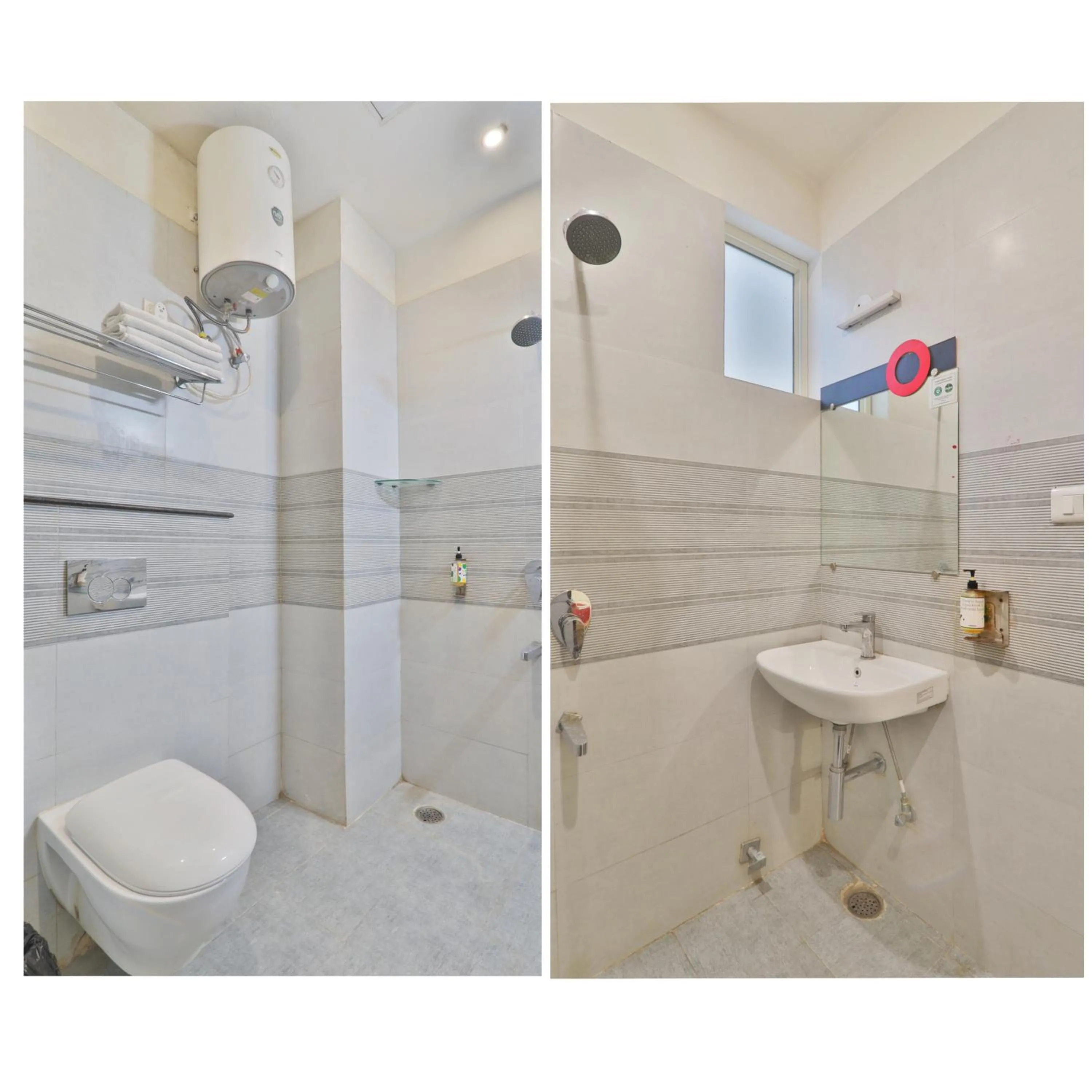 Shower in Hotel Aarya