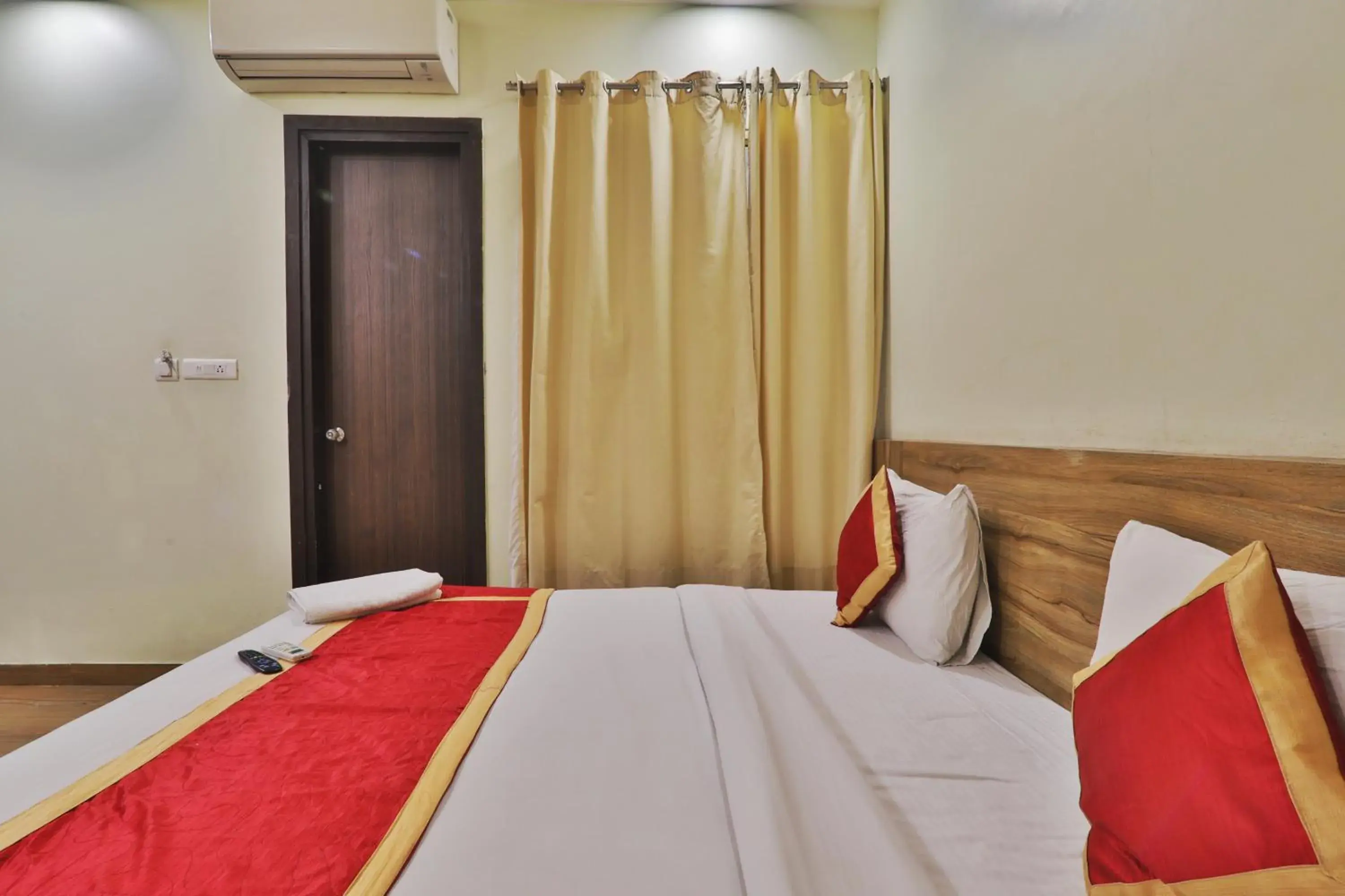 Bed in Hotel Aarya Bed in Hotel Aarya