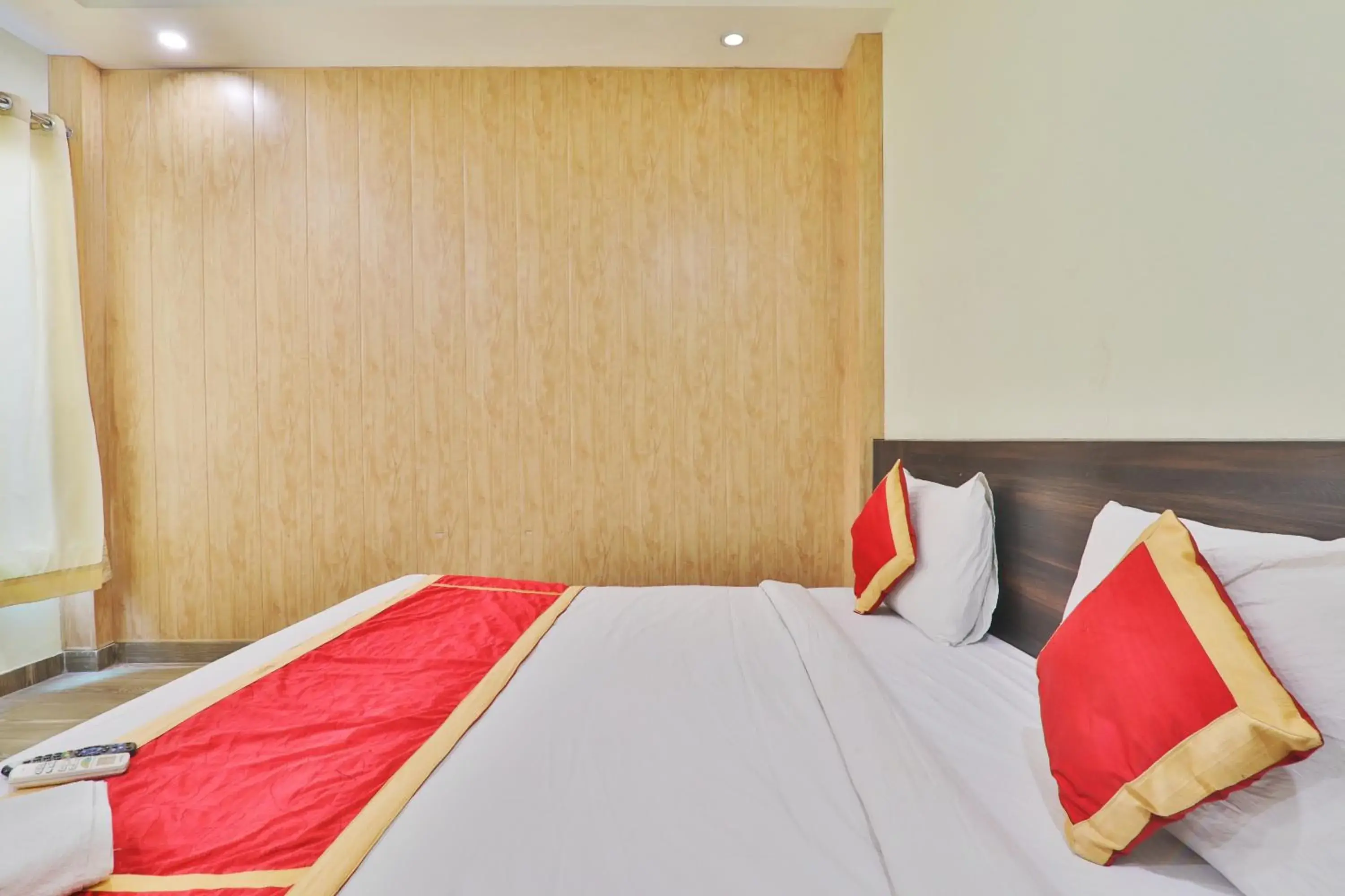 Bed in Hotel Aarya Bed in Hotel Aarya