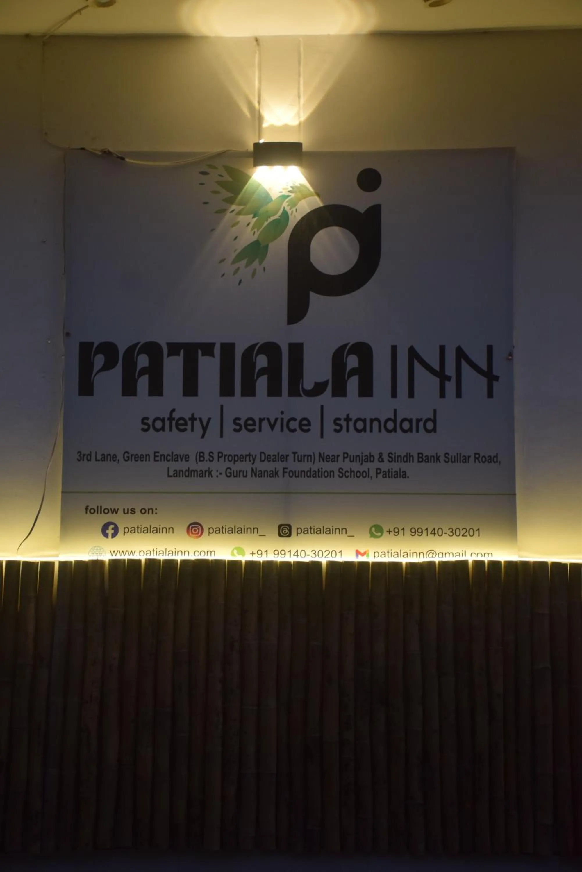Property logo or sign in PATIALA INN