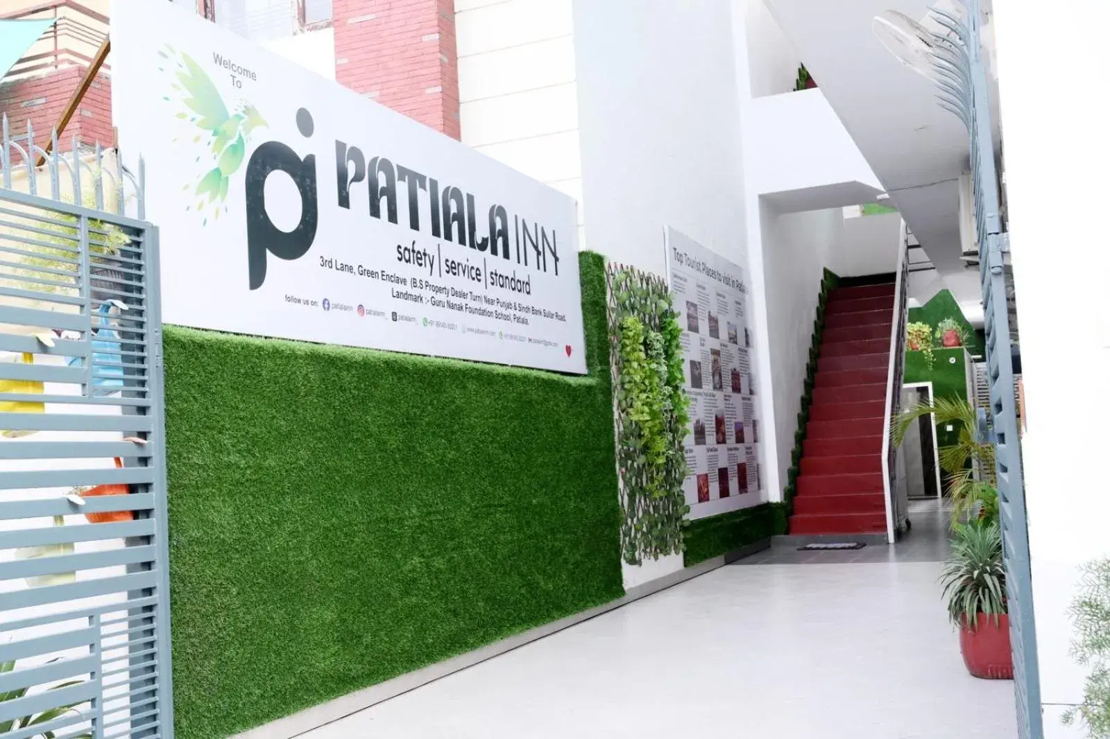 Facade/entrance in PATIALA INN Facade/entrance in PATIALA INN