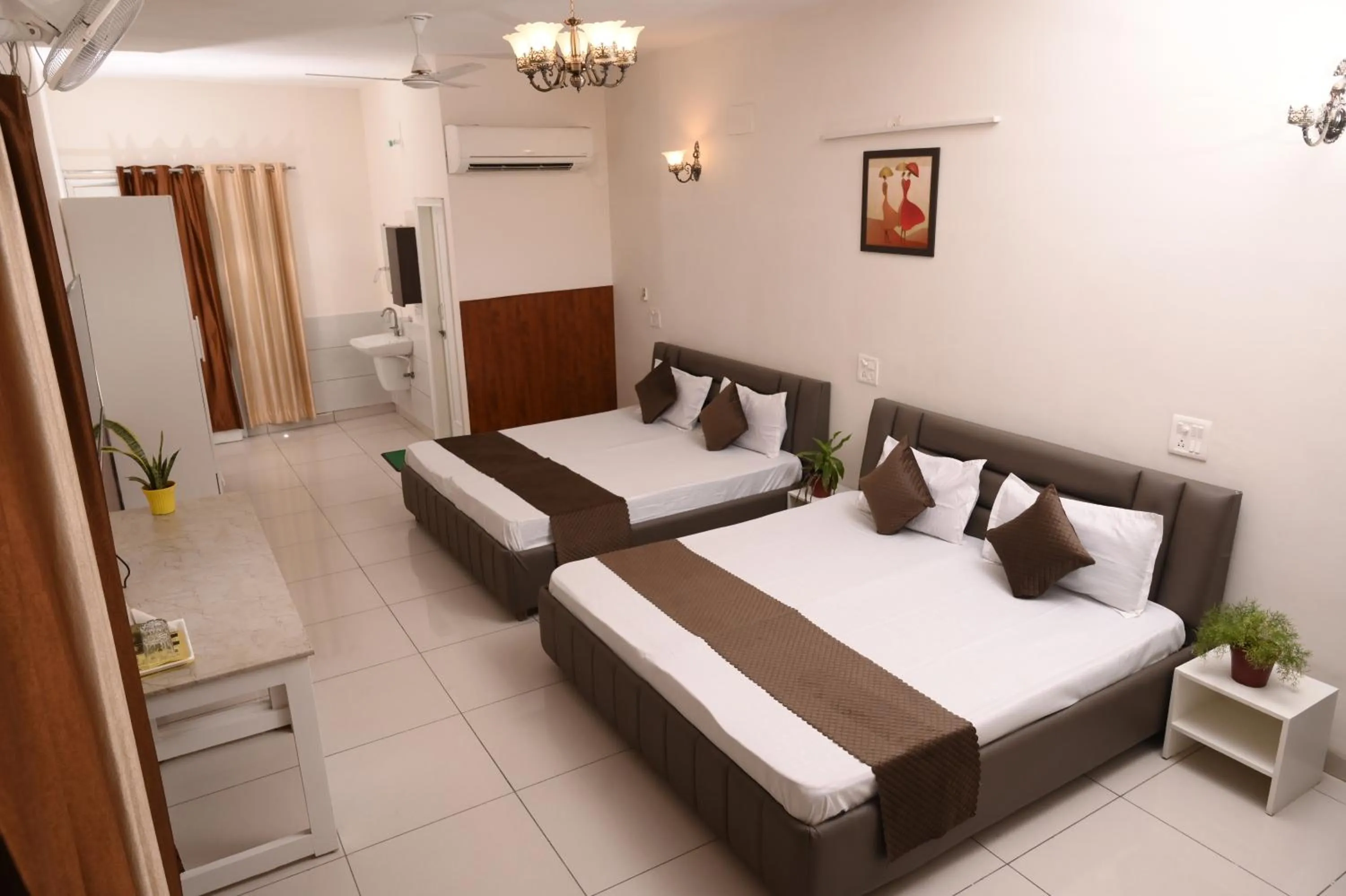 Photo of the whole room, Bed in PATIALA INN