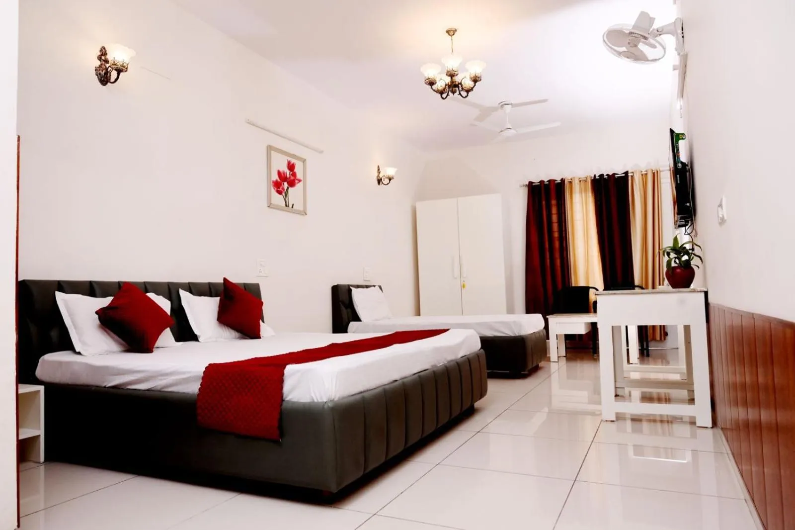 Photo of the whole room, Bed in PATIALA INN