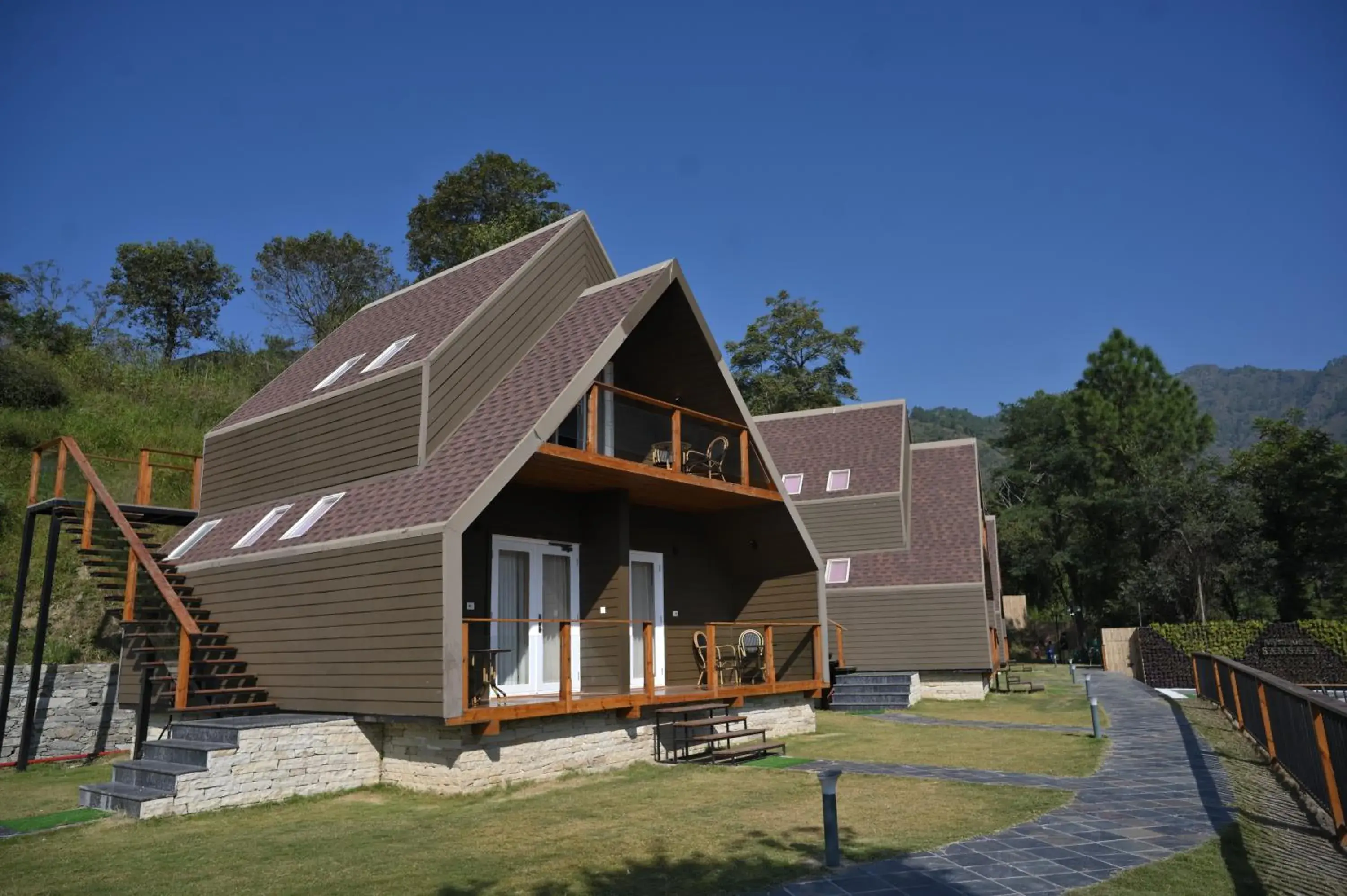 Property building in Samsara Luxury Cottages & Spa, Chail Hills Property building in Samsara Luxury Cottages & Spa, Chail Hills