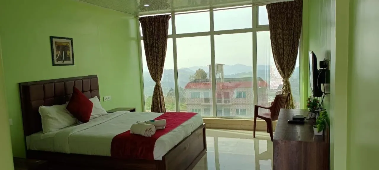 Bed in Blossom Spring Villa