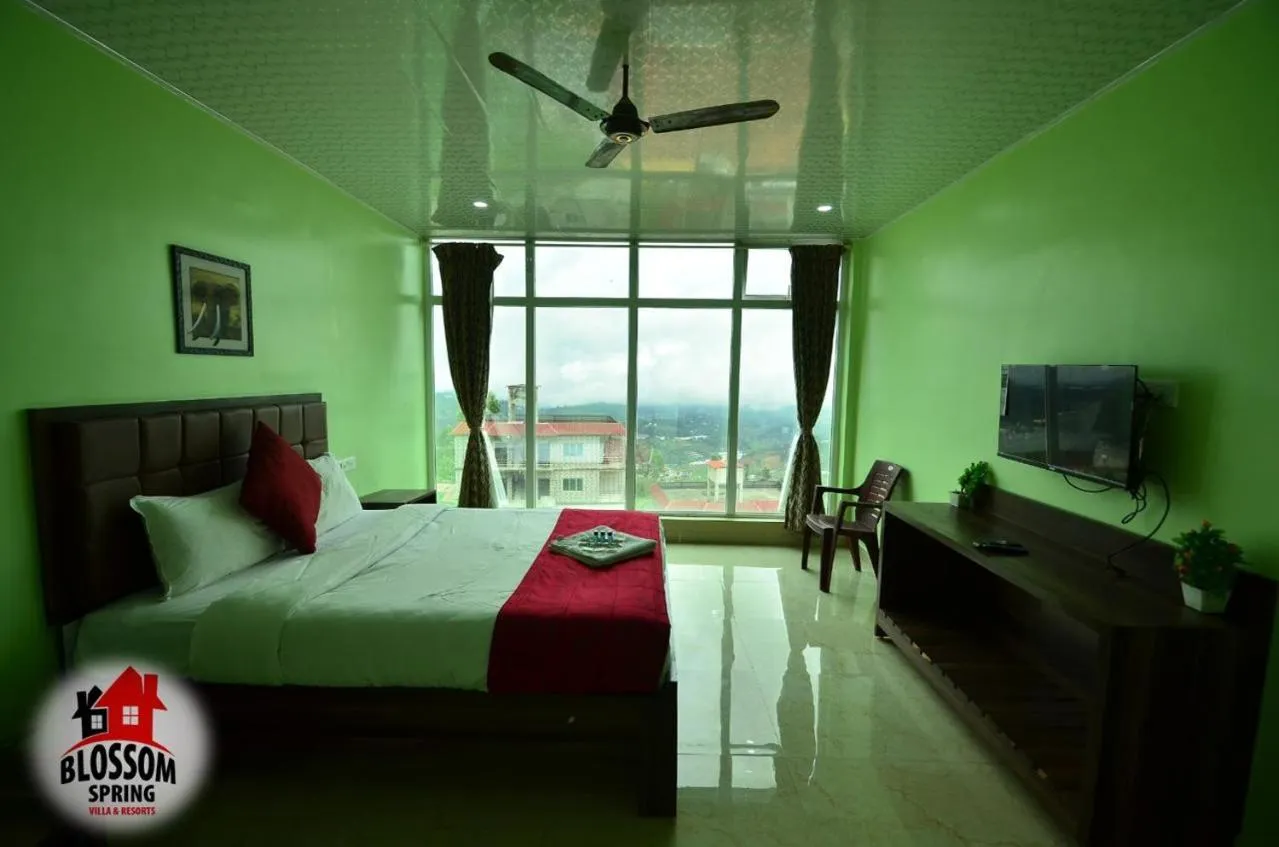 Bed in Blossom Spring Villa