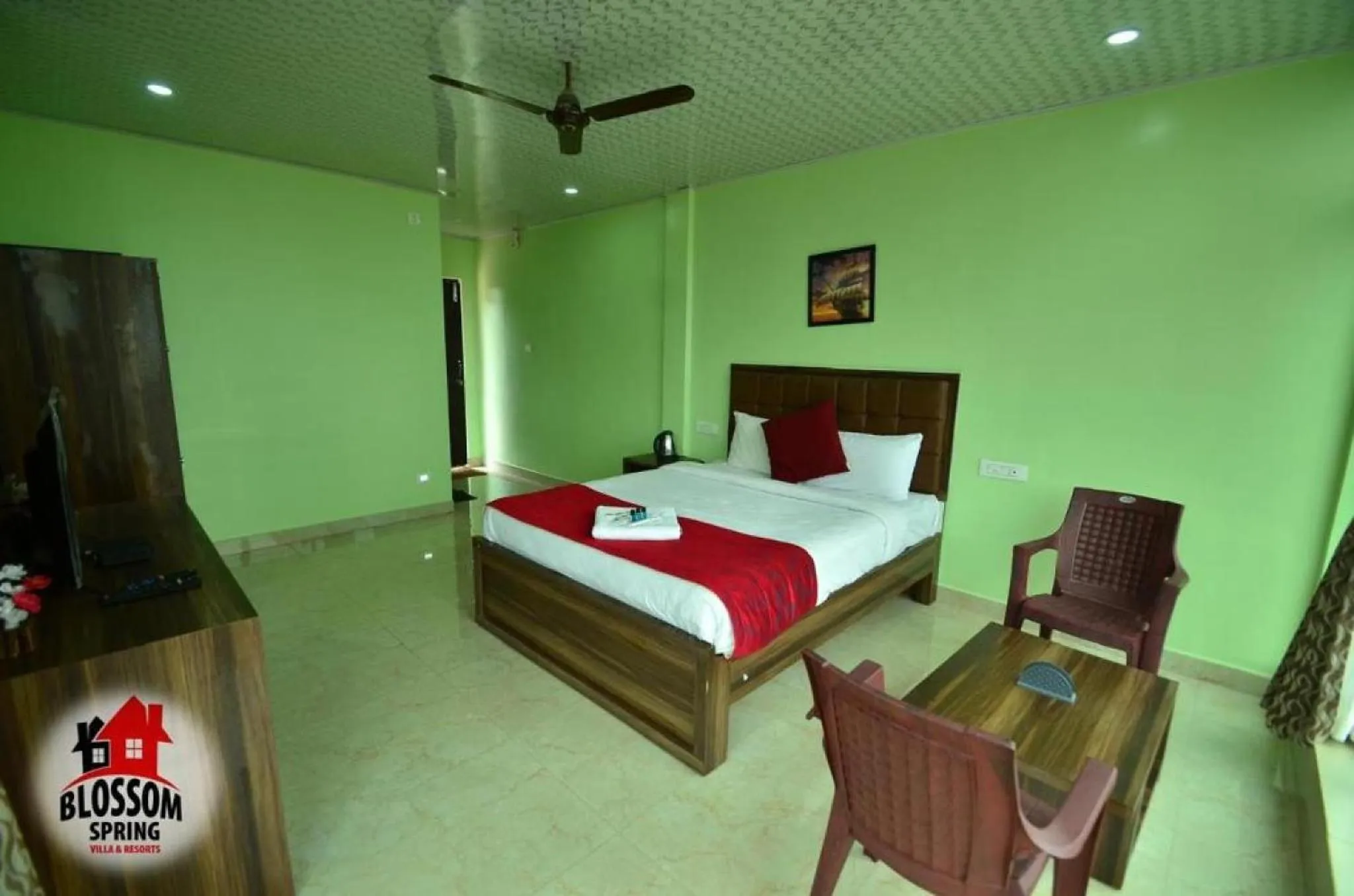 Bedroom, Bed in Blossom Spring Villa