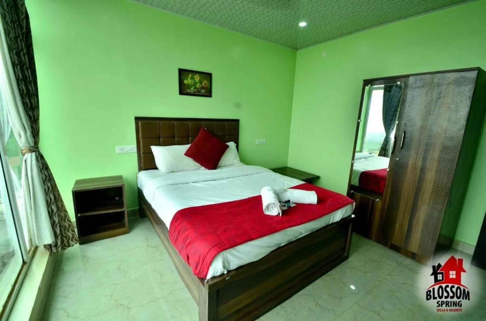 Bedroom, Bed in Blossom Spring Villa