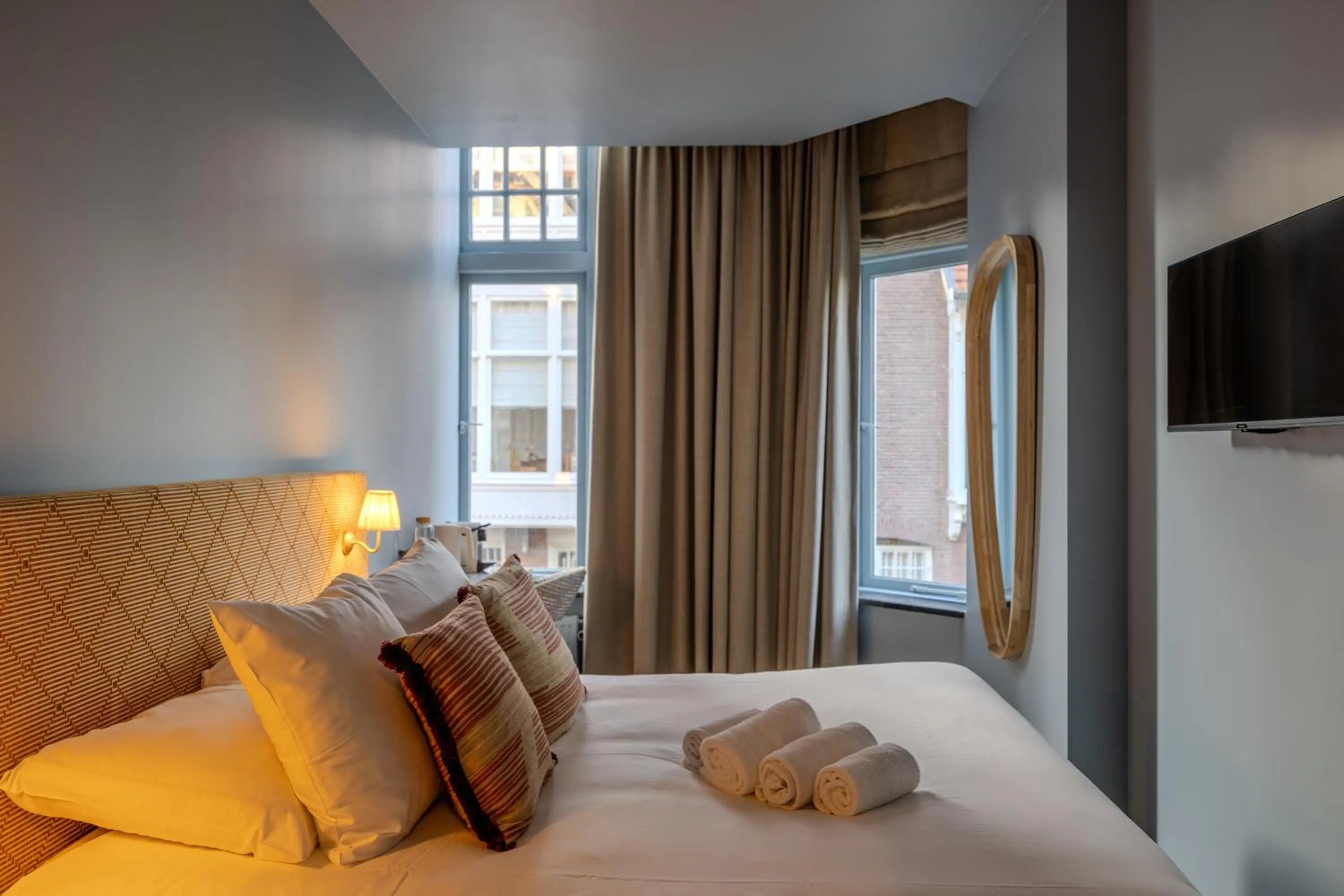 Bedroom, Bed in Hotel Atlas Vondelpark