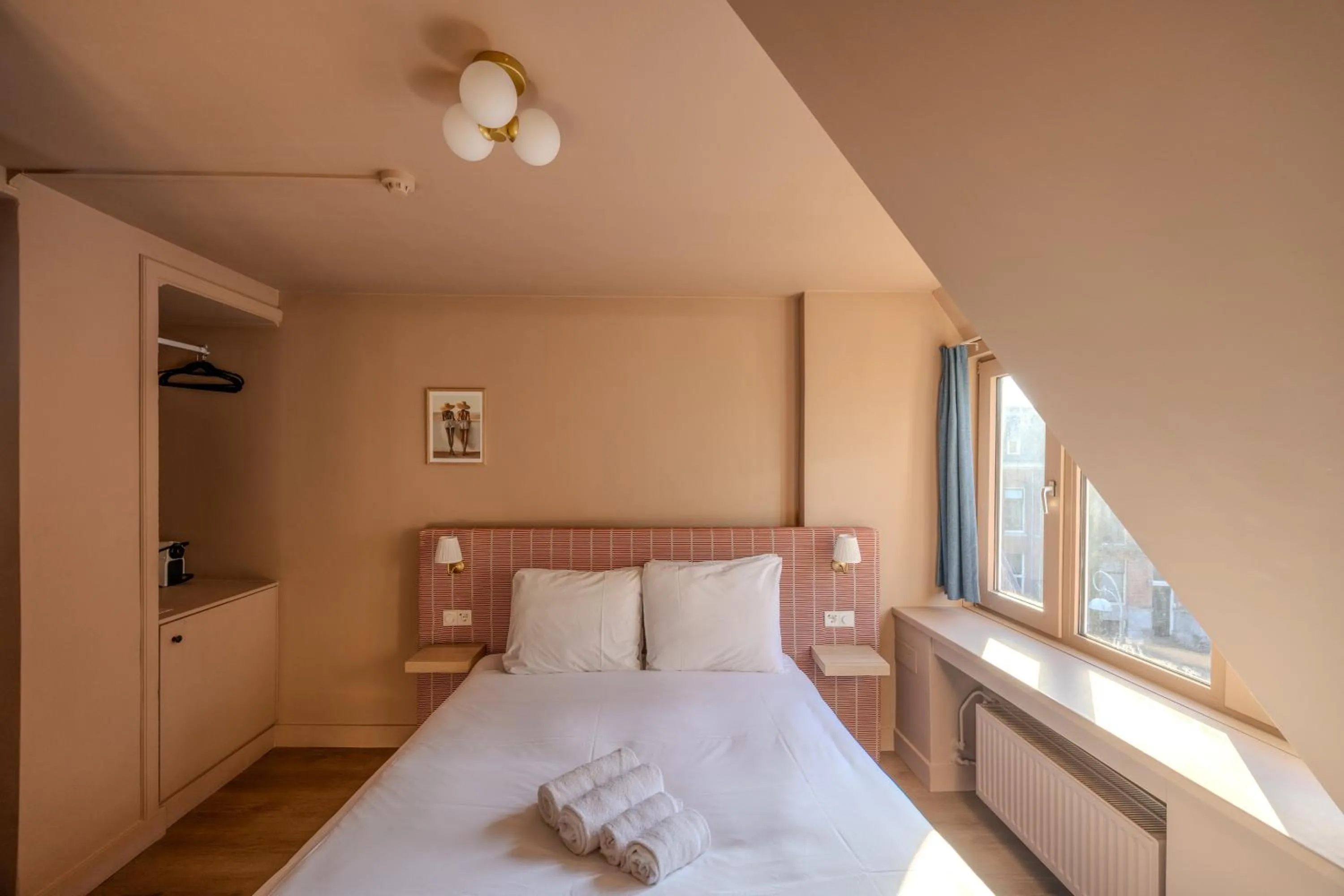 Bedroom, Bed in Hotel Atlas Vondelpark