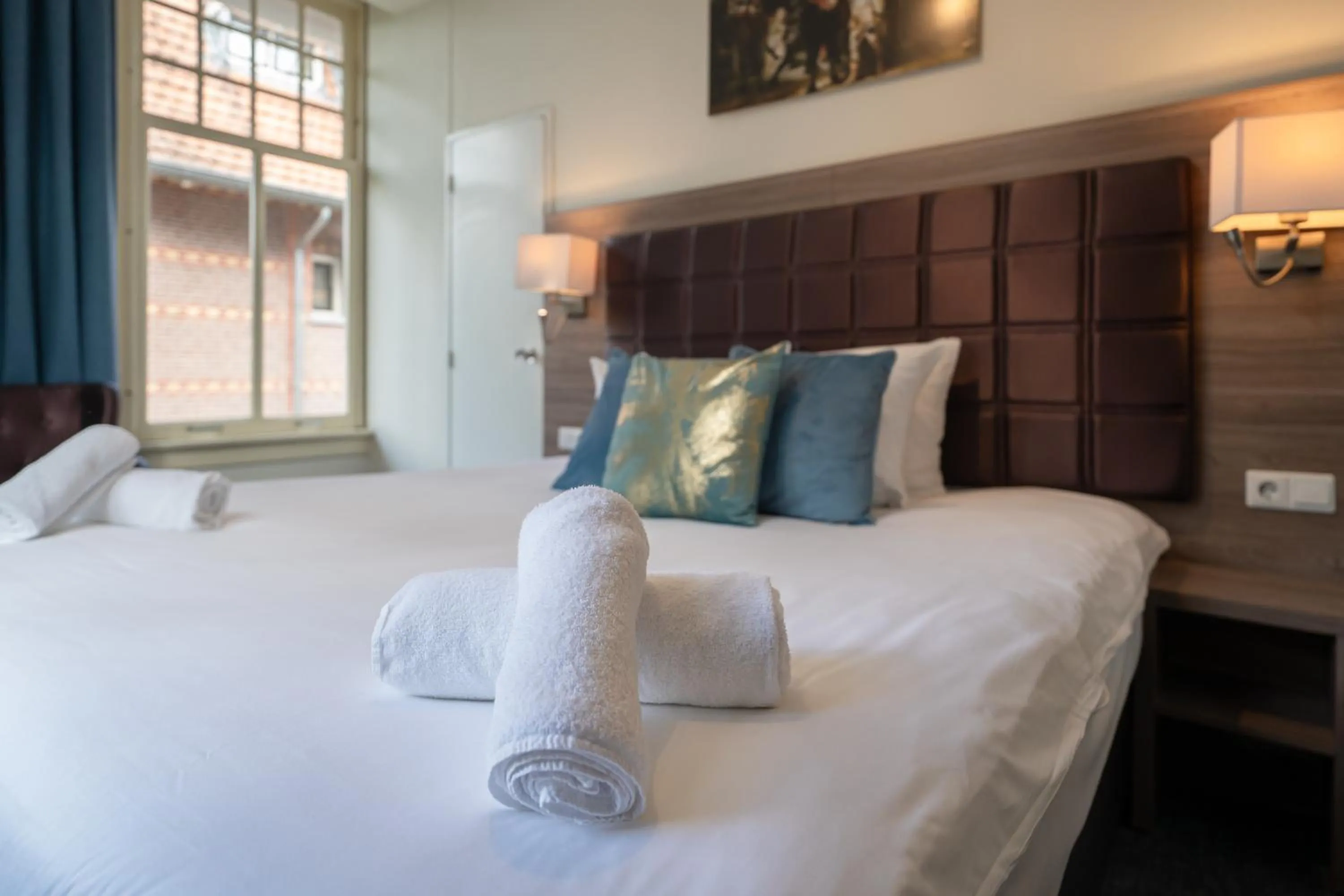 Bedroom, Bed in Hotel Atlas Vondelpark