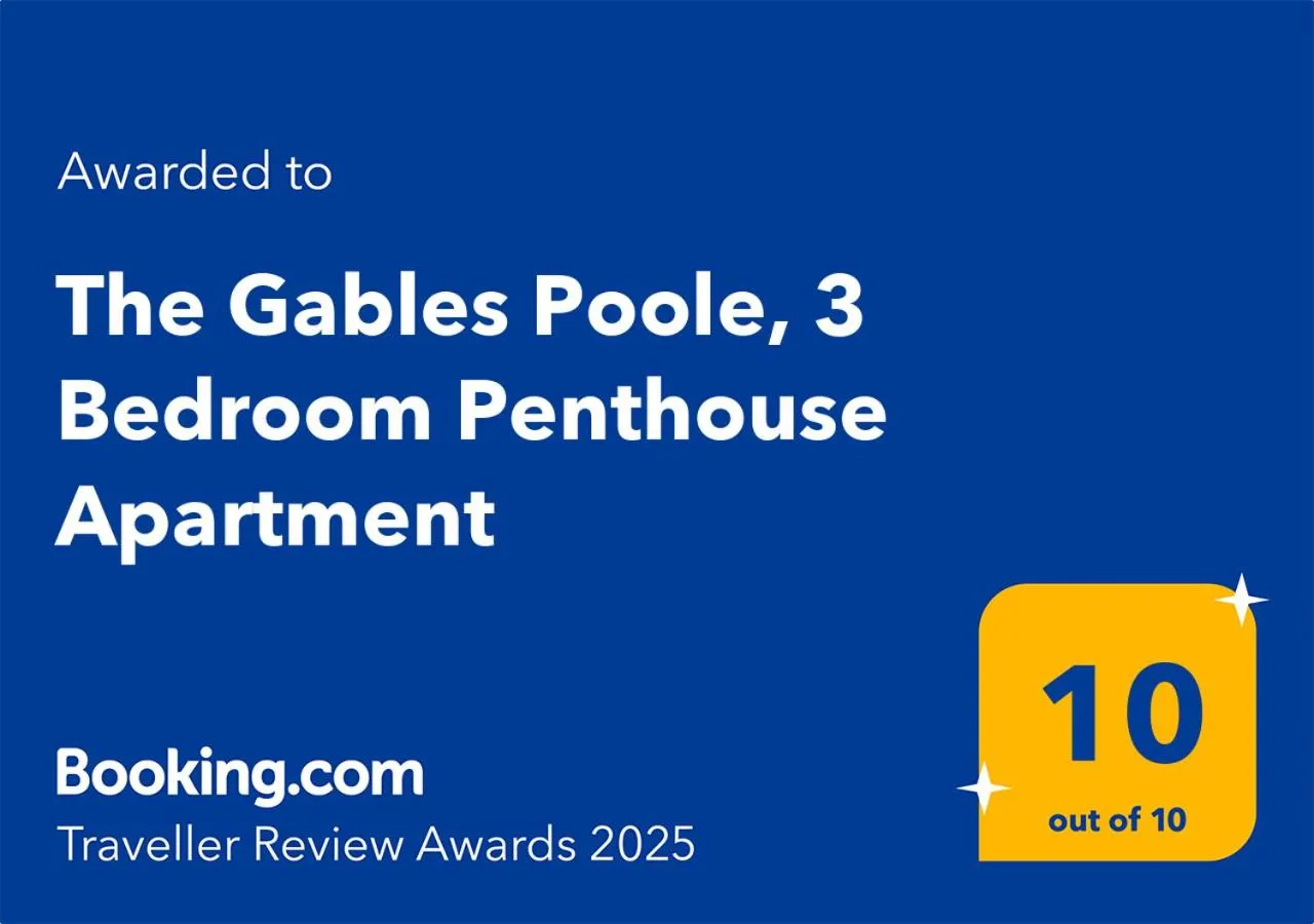The Gables Poole, 3 Bedroom Penthouse Apartment