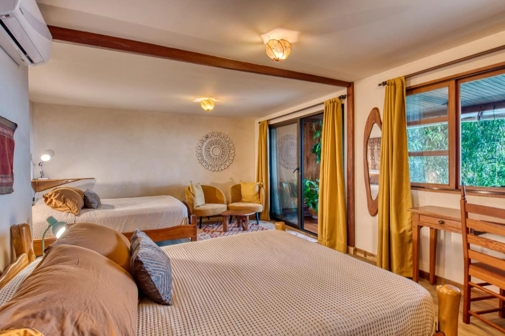 Bed in Hotel Amor de Mar