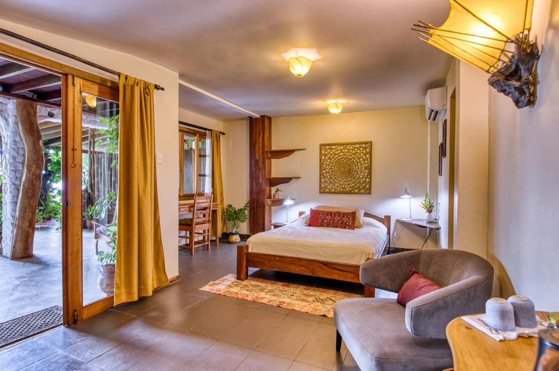 Bed in Hotel Amor de Mar