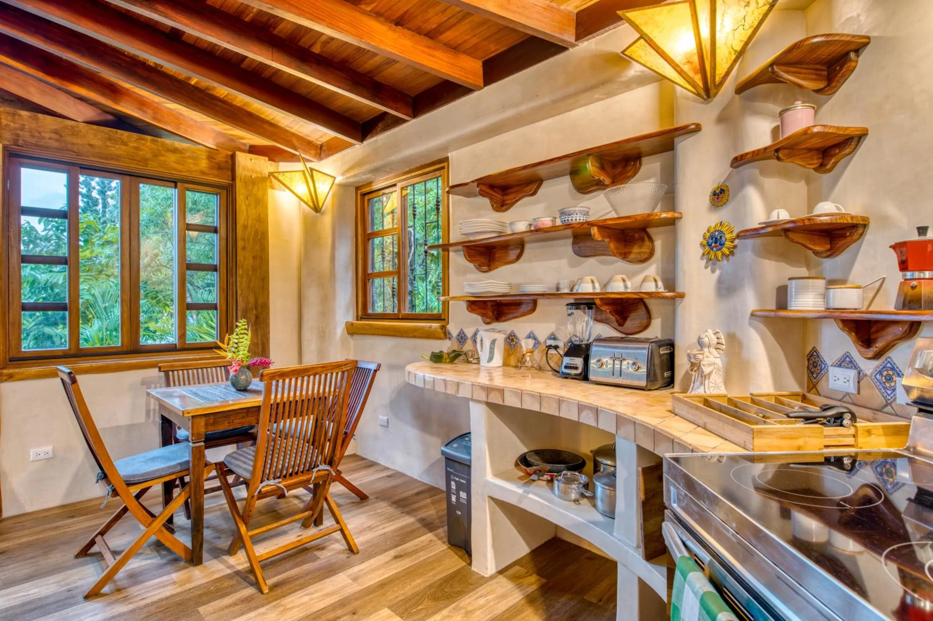 Kitchen or kitchenette in Hotel Amor de Mar