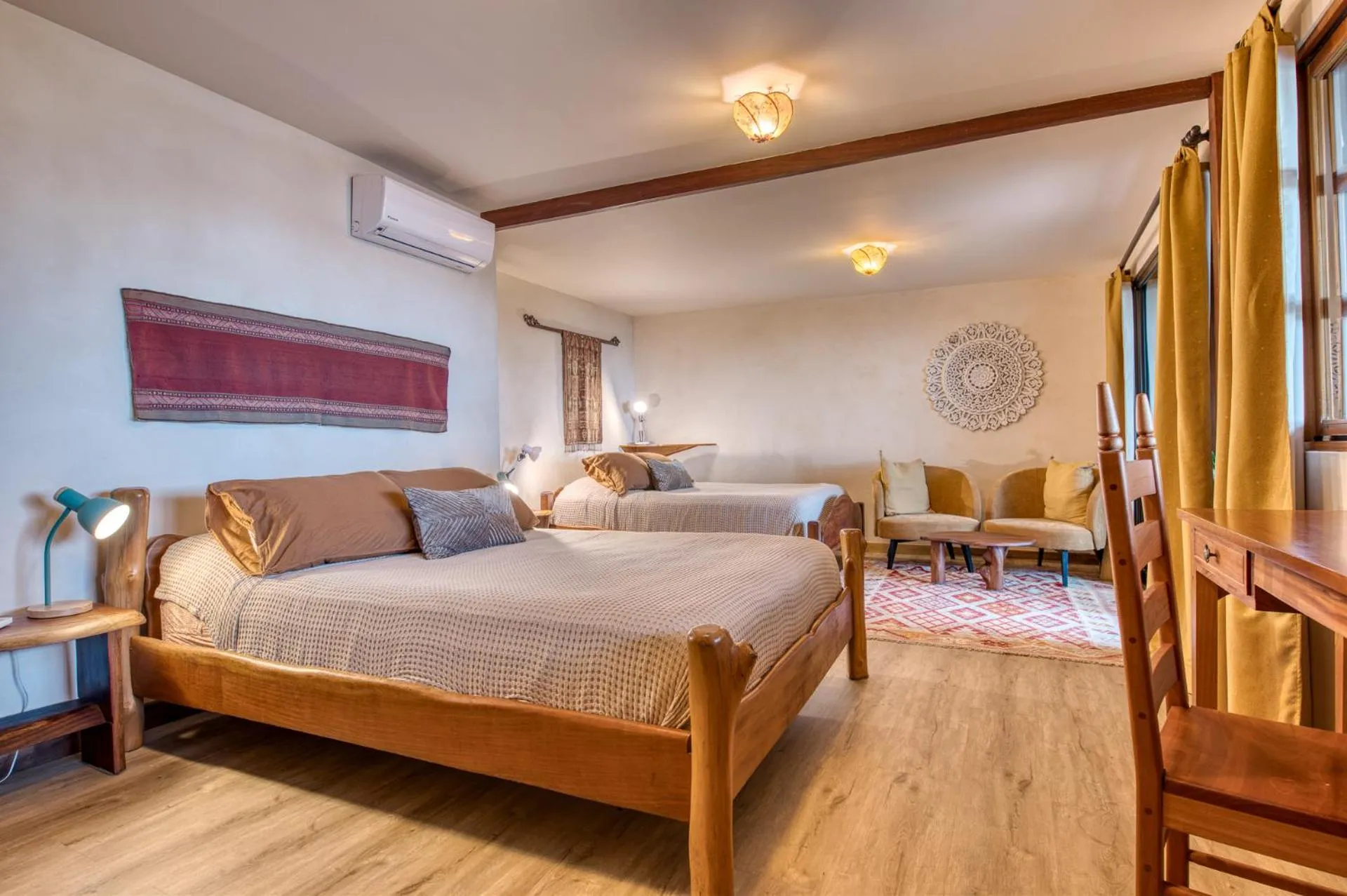 Bed in Hotel Amor de Mar