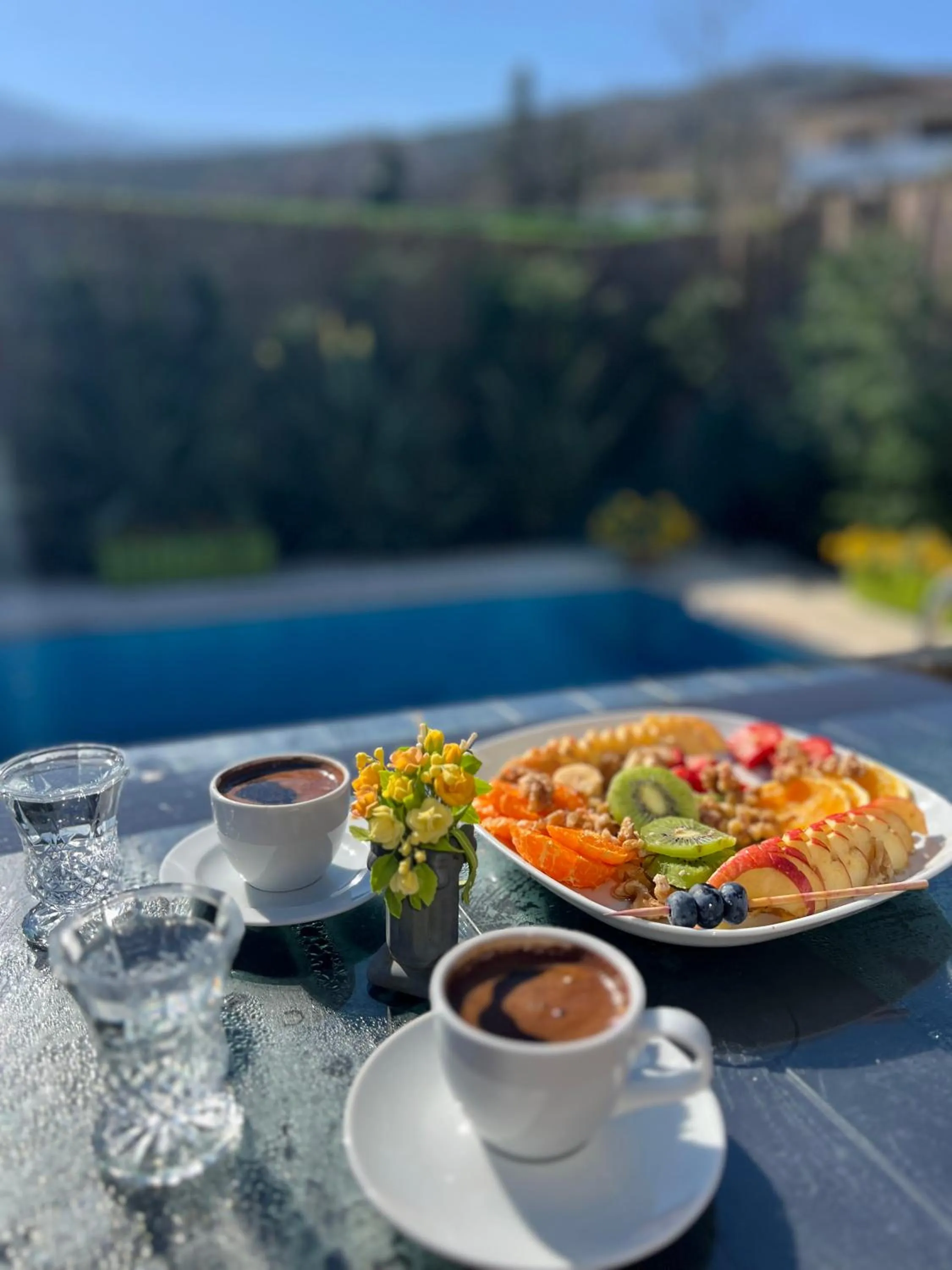 Food and drinks in Teona Kartepe Bungalov