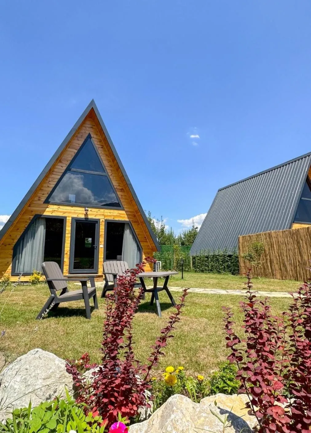 Garden view in Teona Kartepe Bungalov