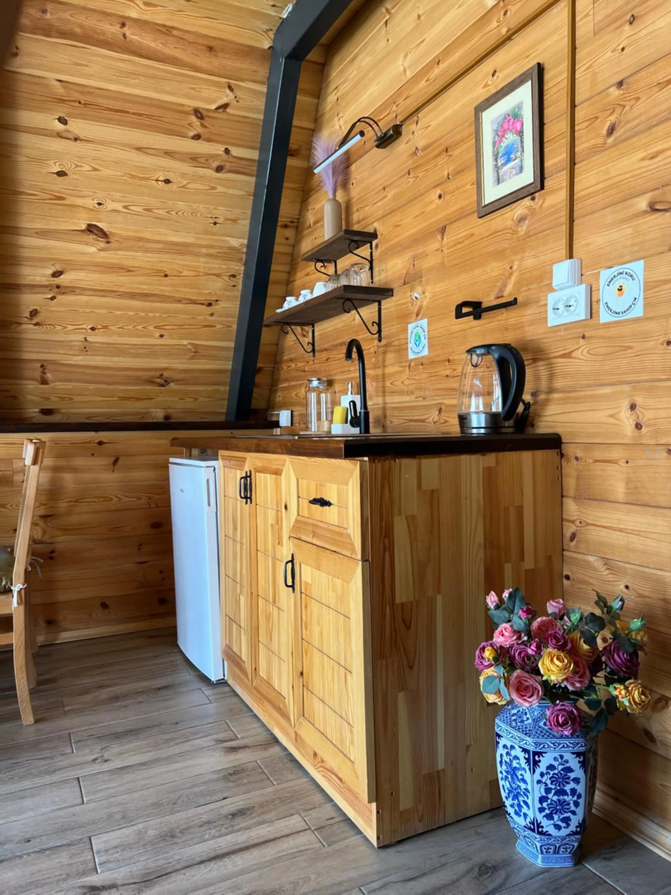 Coffee/tea facilities in Teona Kartepe Bungalov