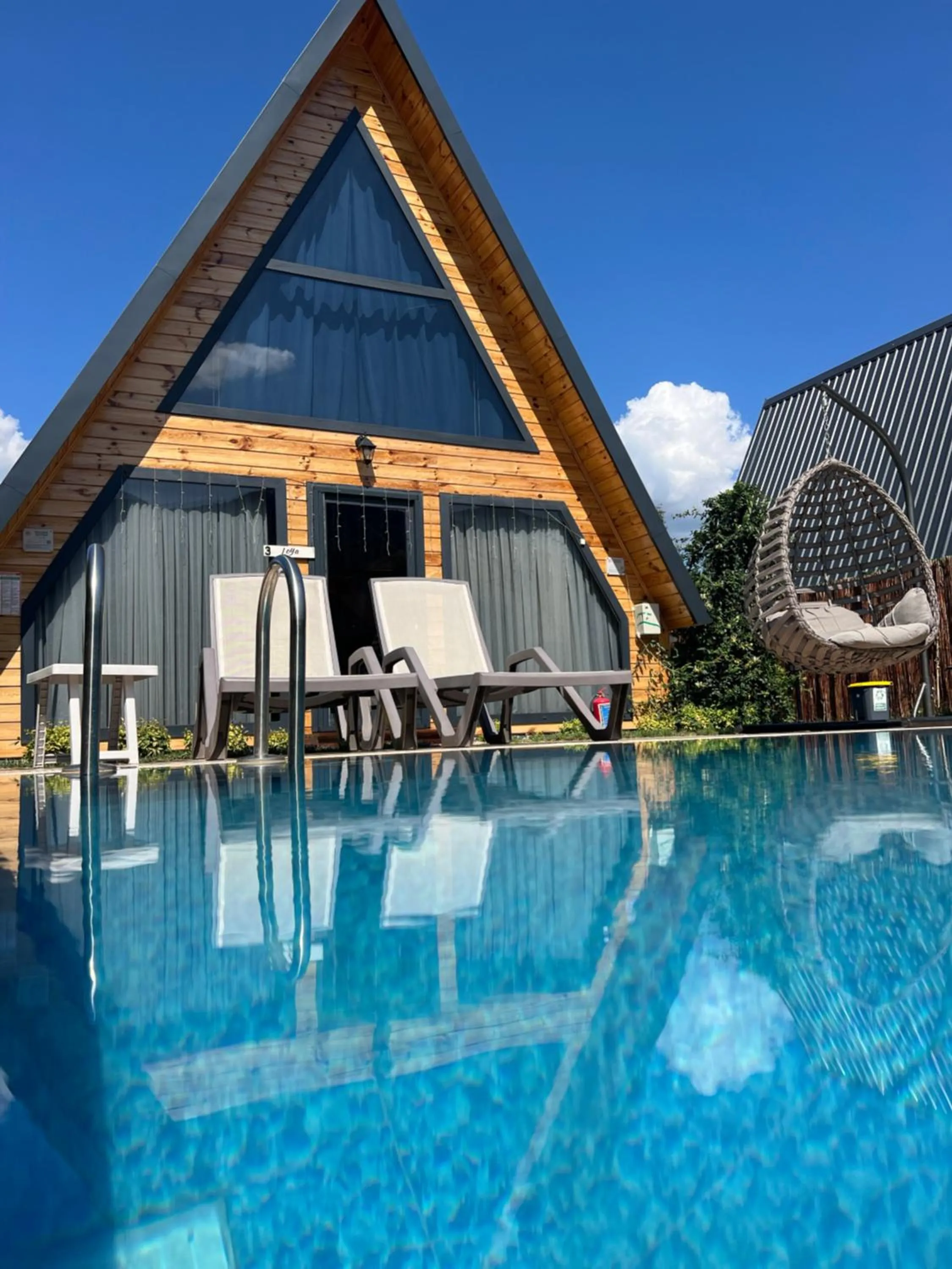 Balcony/Terrace in Teona Kartepe Bungalov