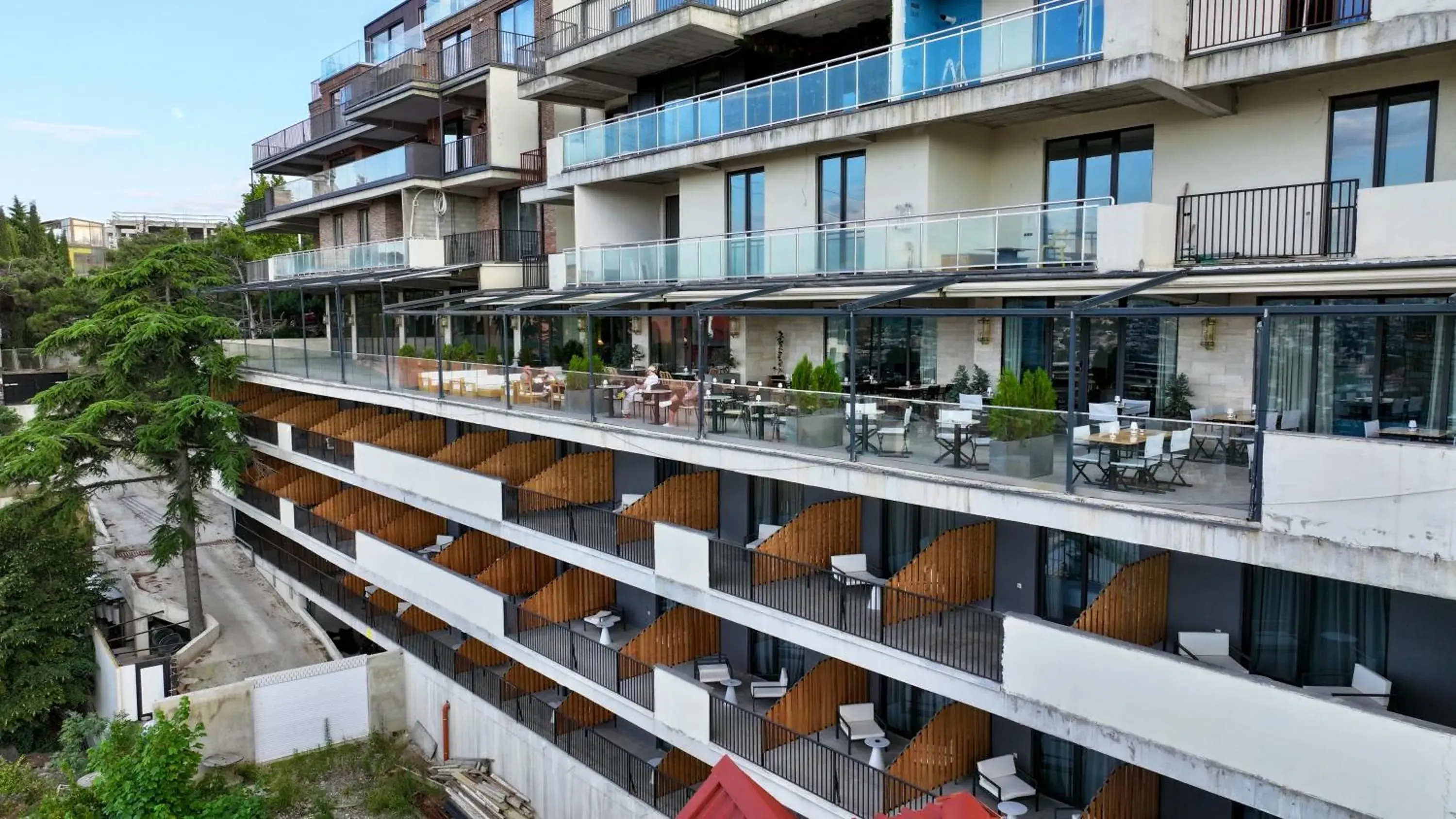 Property building in Castor & Pollux Hotel Property building in Castor & Pollux Hotel