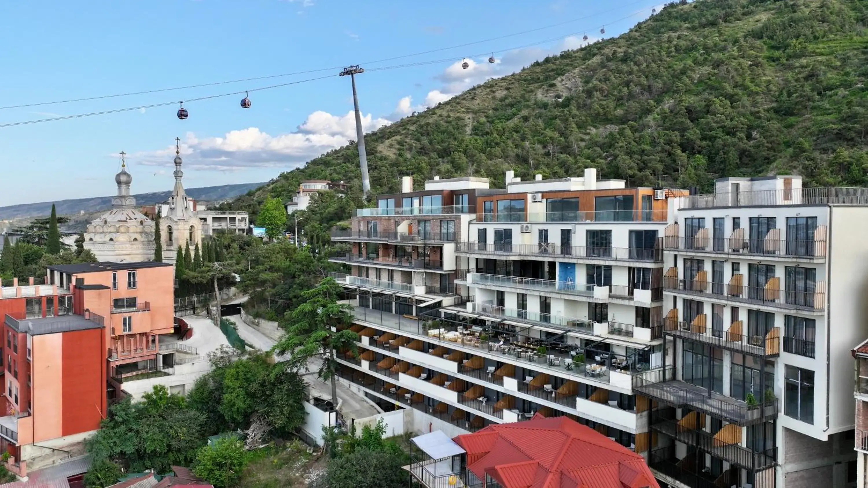 Property building in Castor & Pollux Hotel Property building in Castor & Pollux Hotel