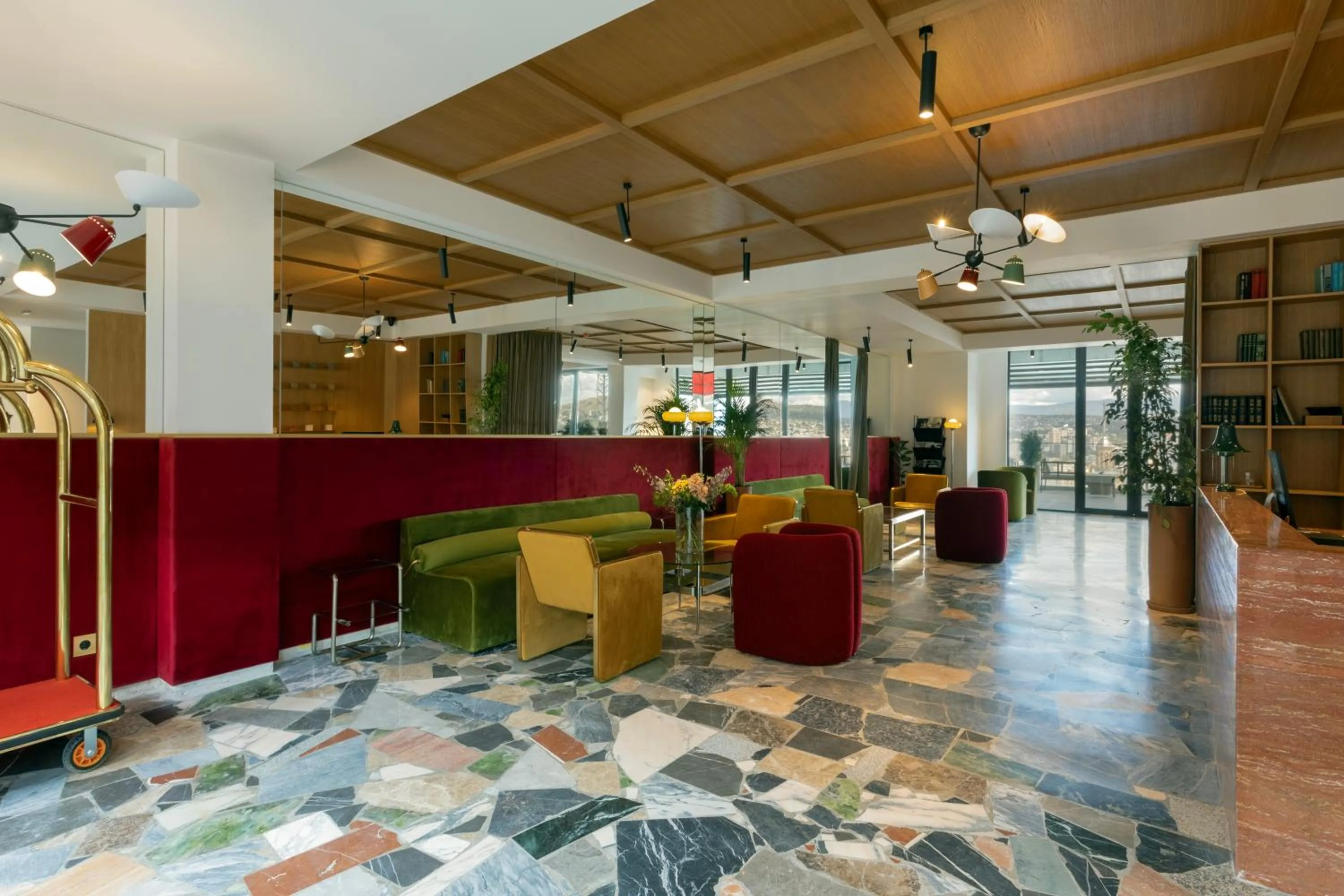 Lobby or reception in Castor & Pollux Hotel