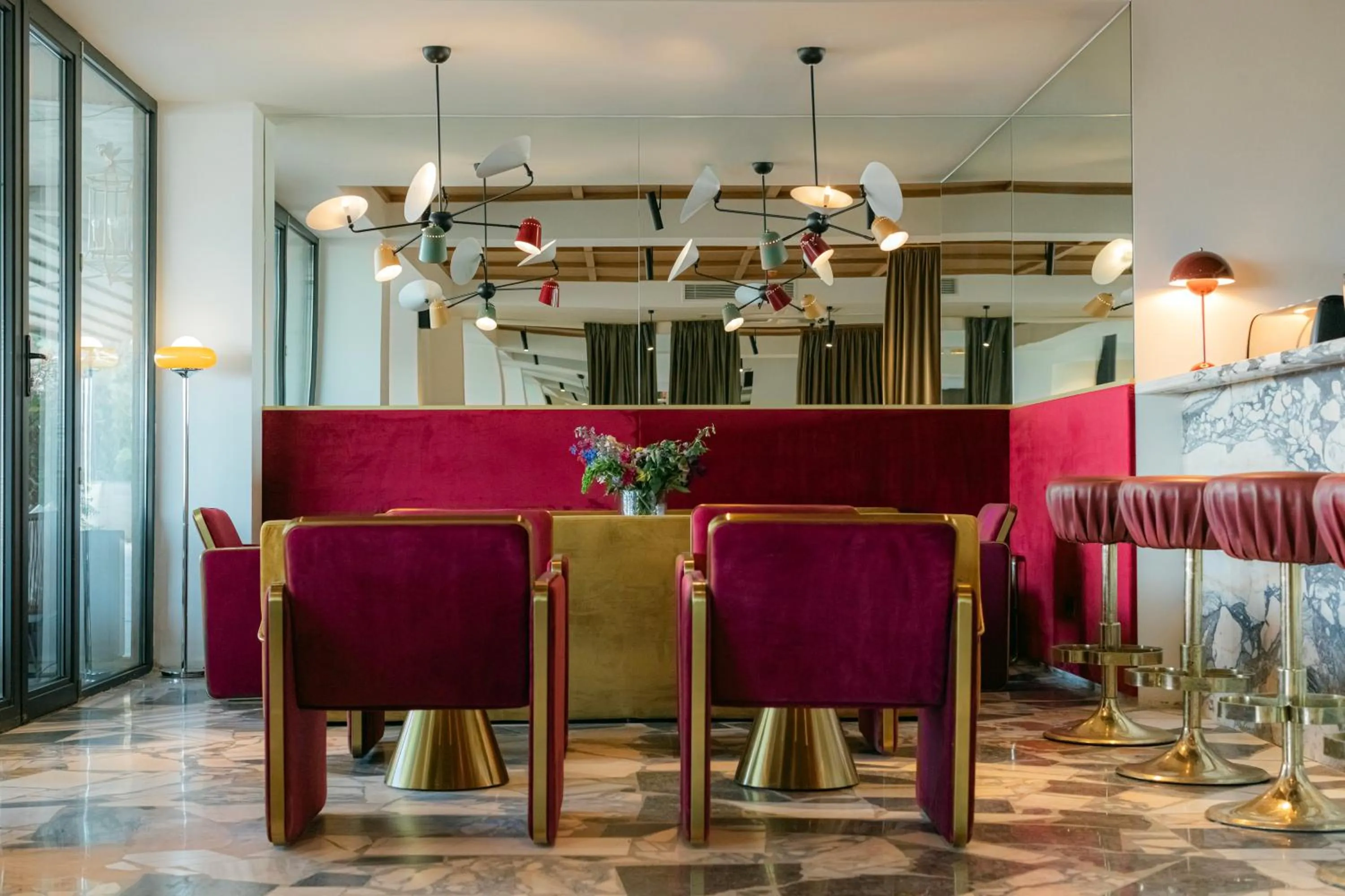 Lounge or bar in Castor & Pollux Hotel