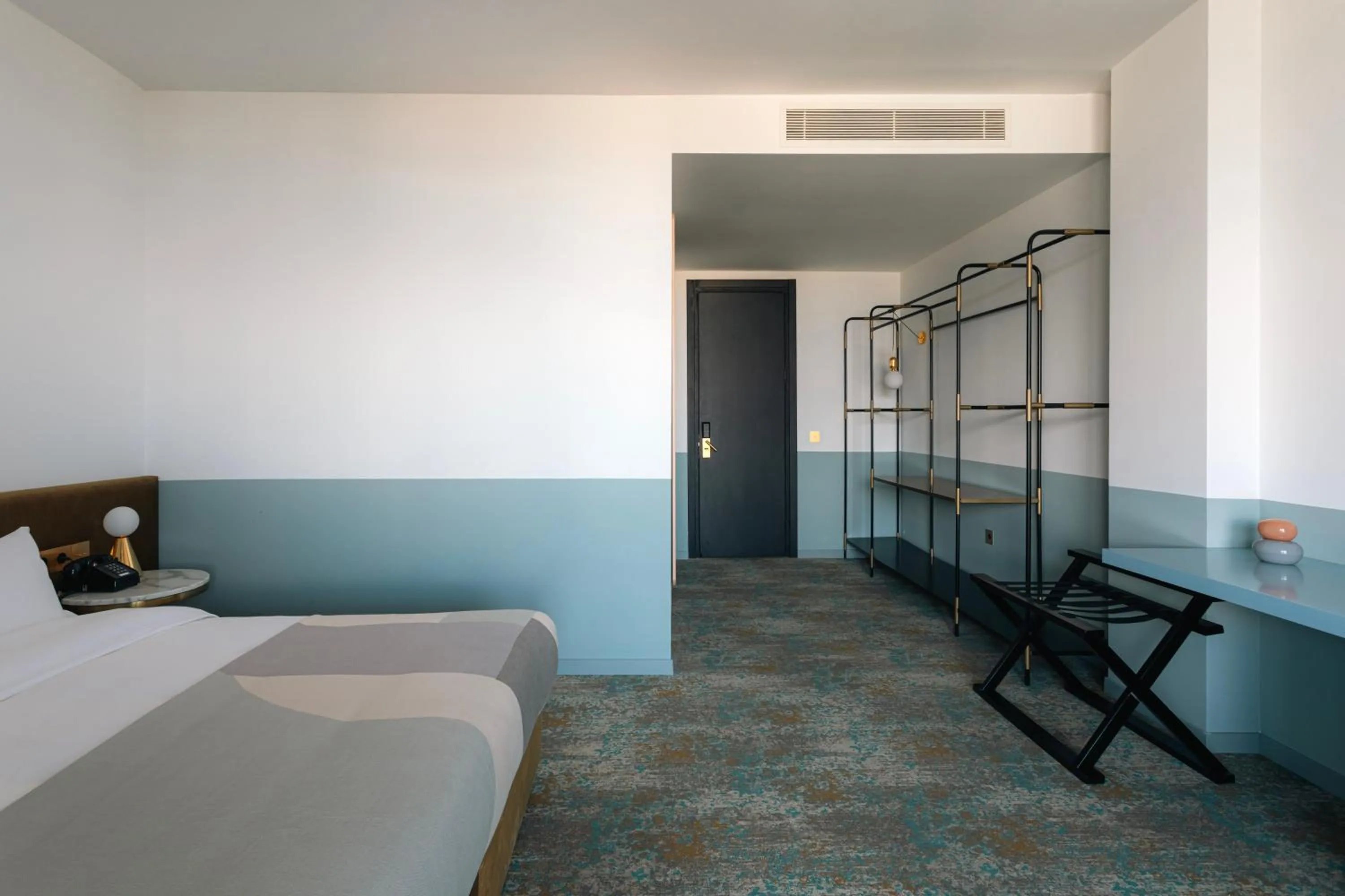 View (from property/room), Bed in Castor & Pollux Hotel