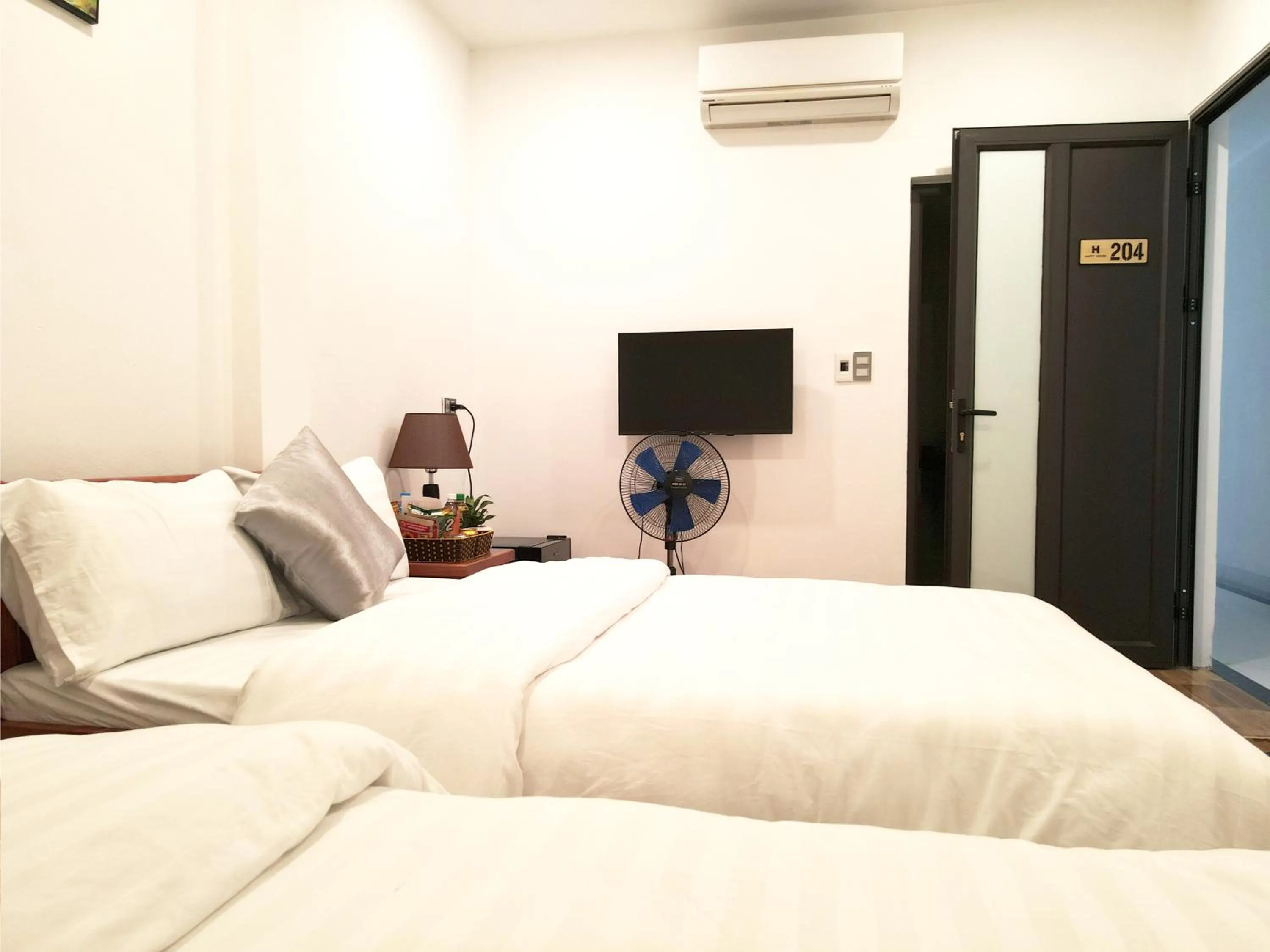 Bed in Happy House Moc Chau