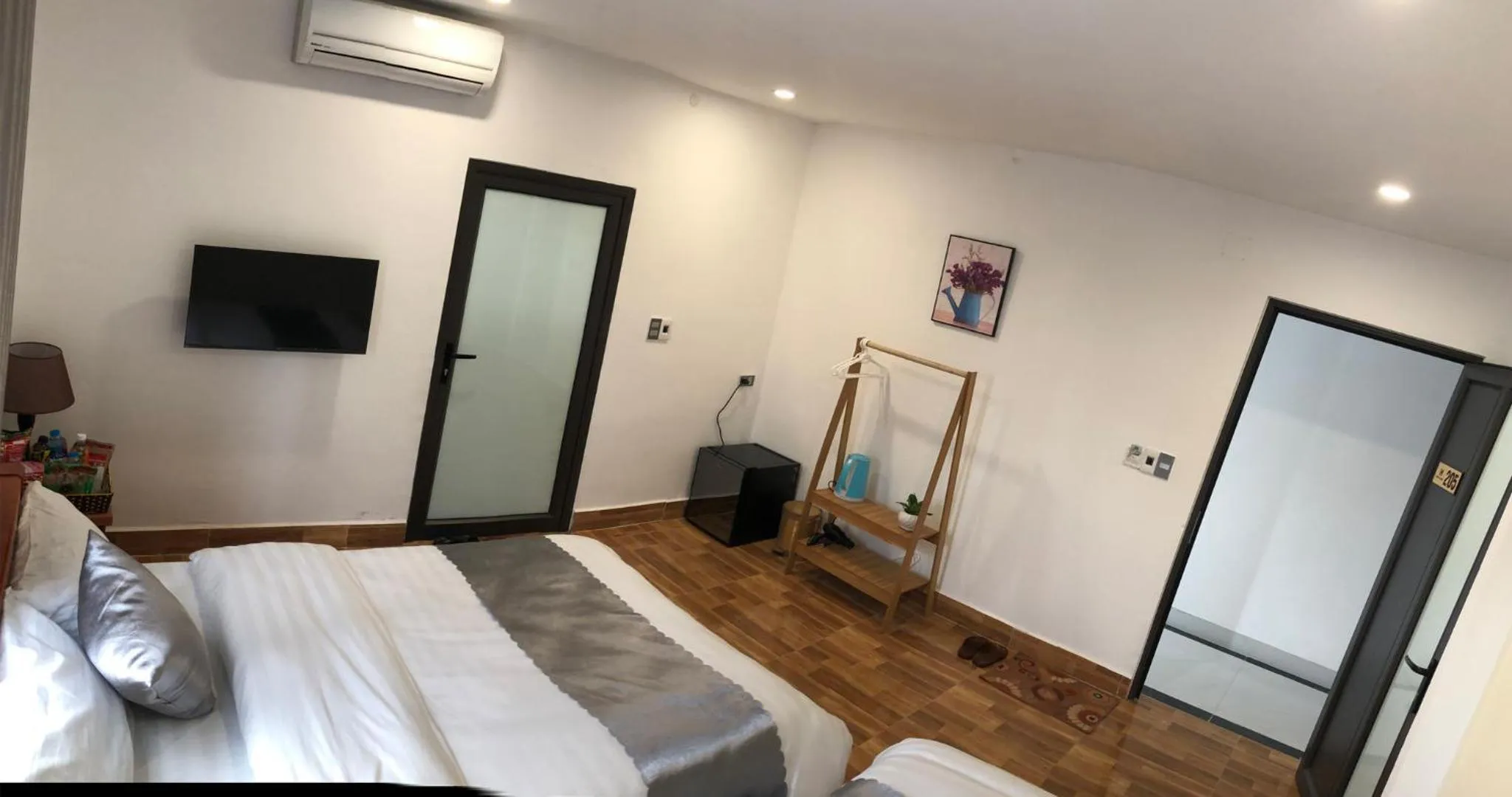 Bed in Happy House Moc Chau