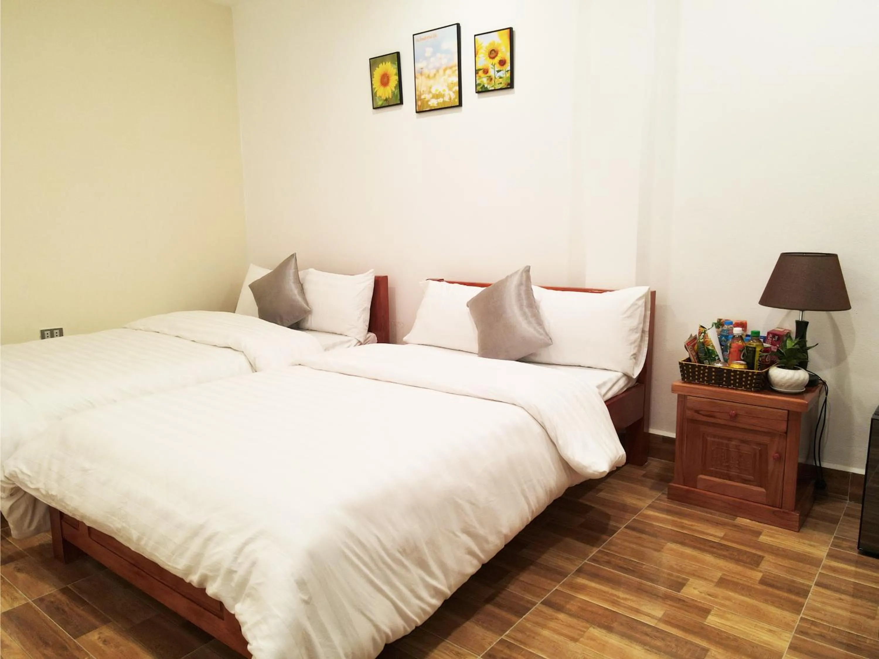 Bed in Happy House Moc Chau