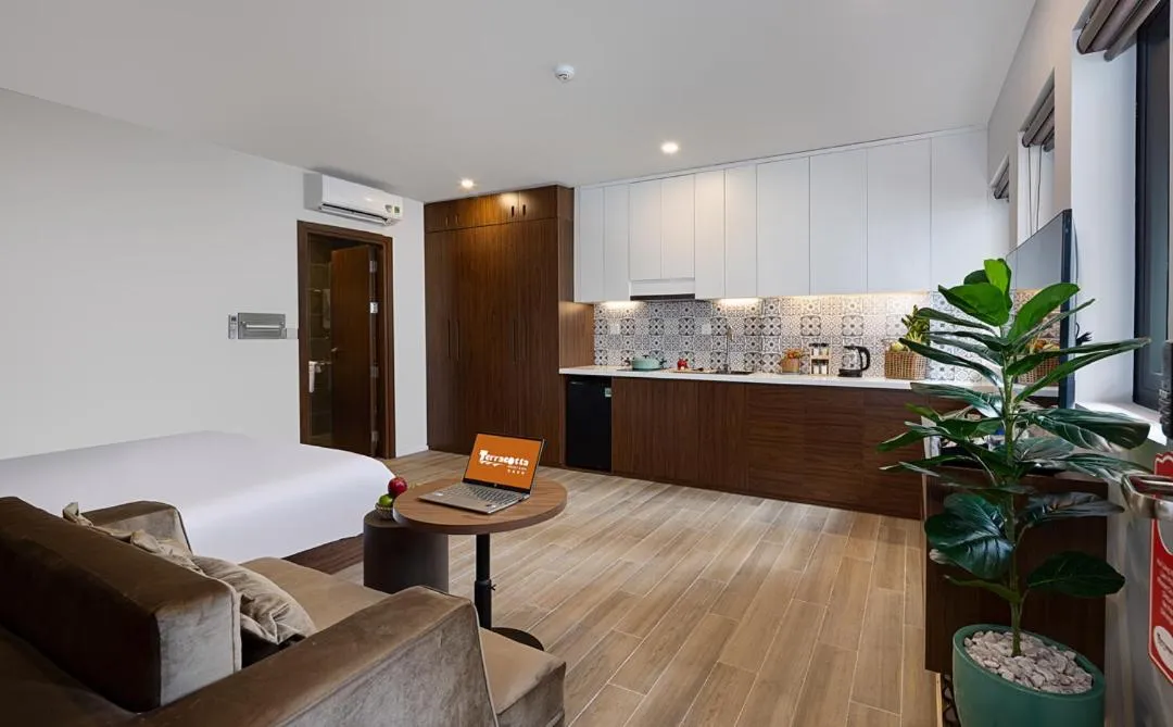 Living room in Terracotta Villa Saigon