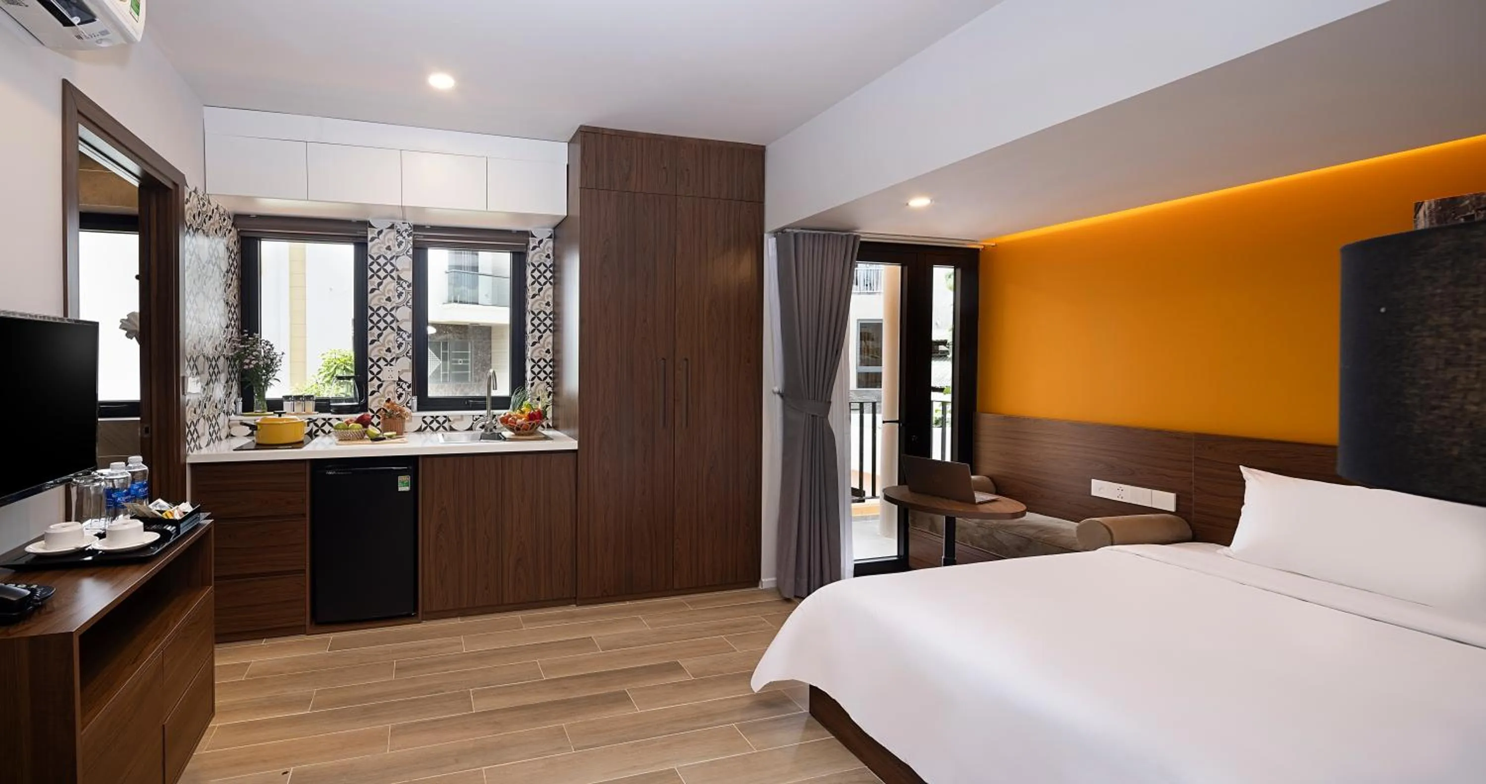 Bedroom, Bed in Terracotta Villa Saigon