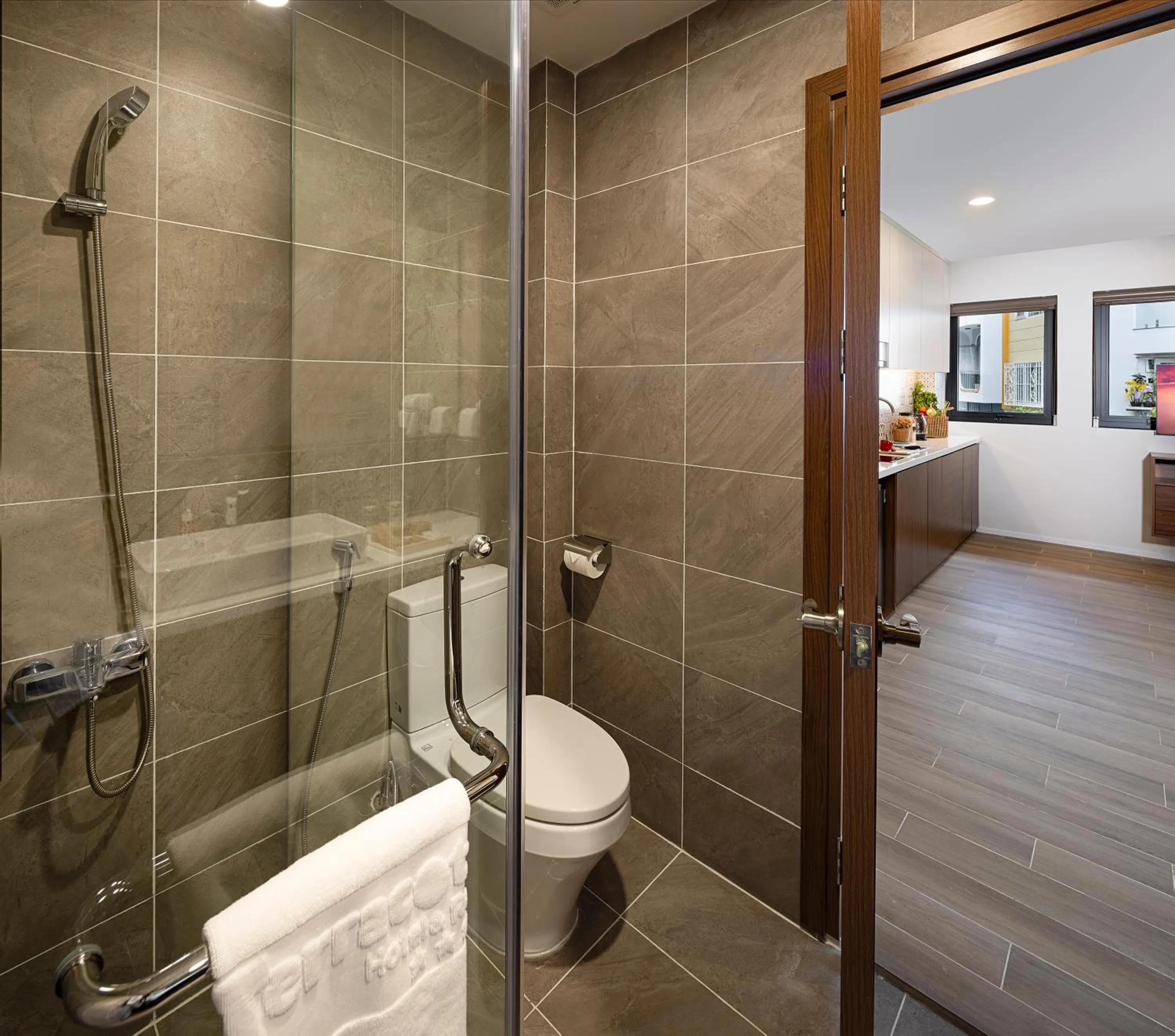 Toilet in Terracotta Villa Saigon