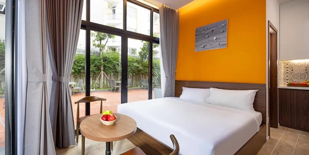 Bedroom, Bed in Terracotta Villa Saigon