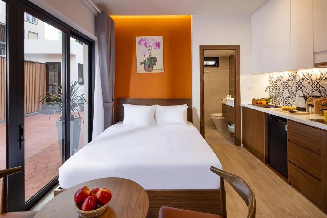 Bedroom, Bed in Terracotta Villa Saigon