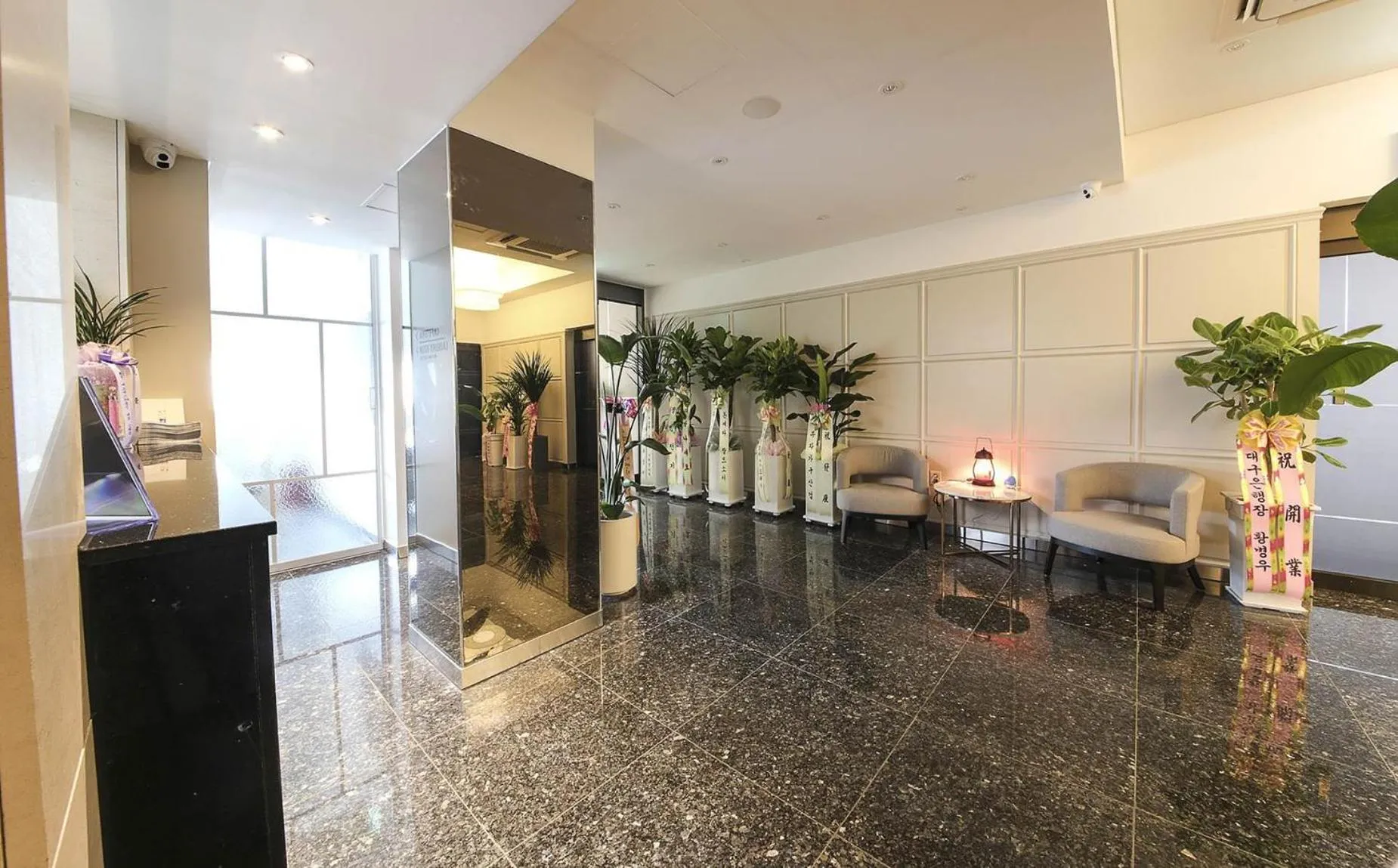 Lobby or reception in H Avenue Hotel in Gyeongju